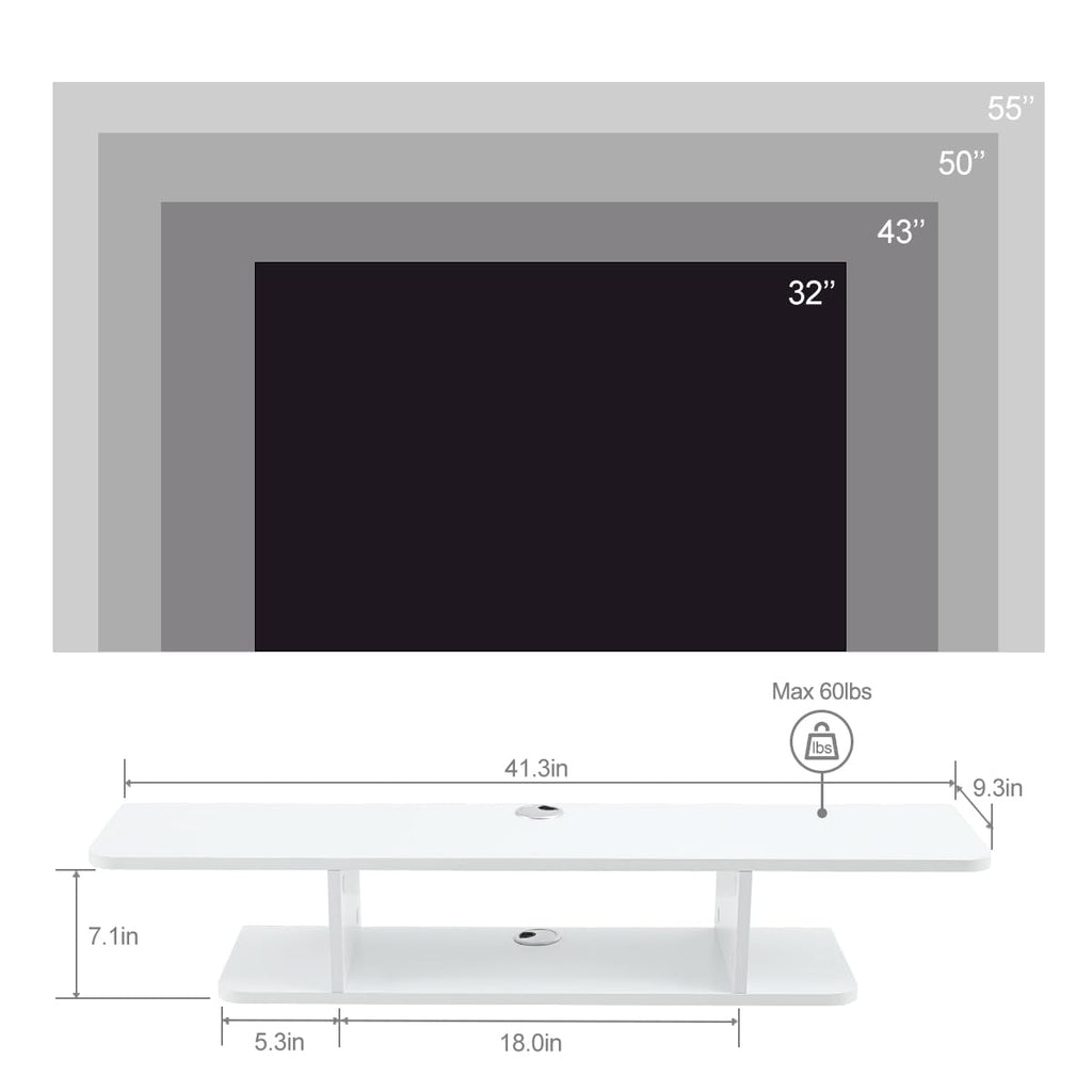 GHC Floating TV Stand
