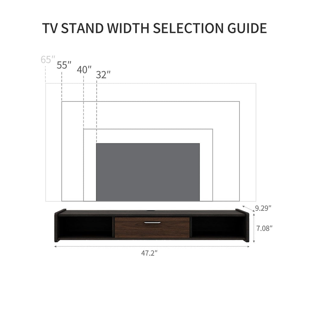 Furniloft Floating TV Stand