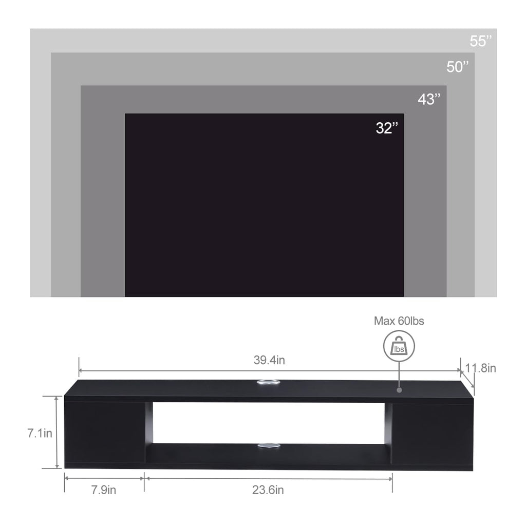 GHC Floating TV Stand