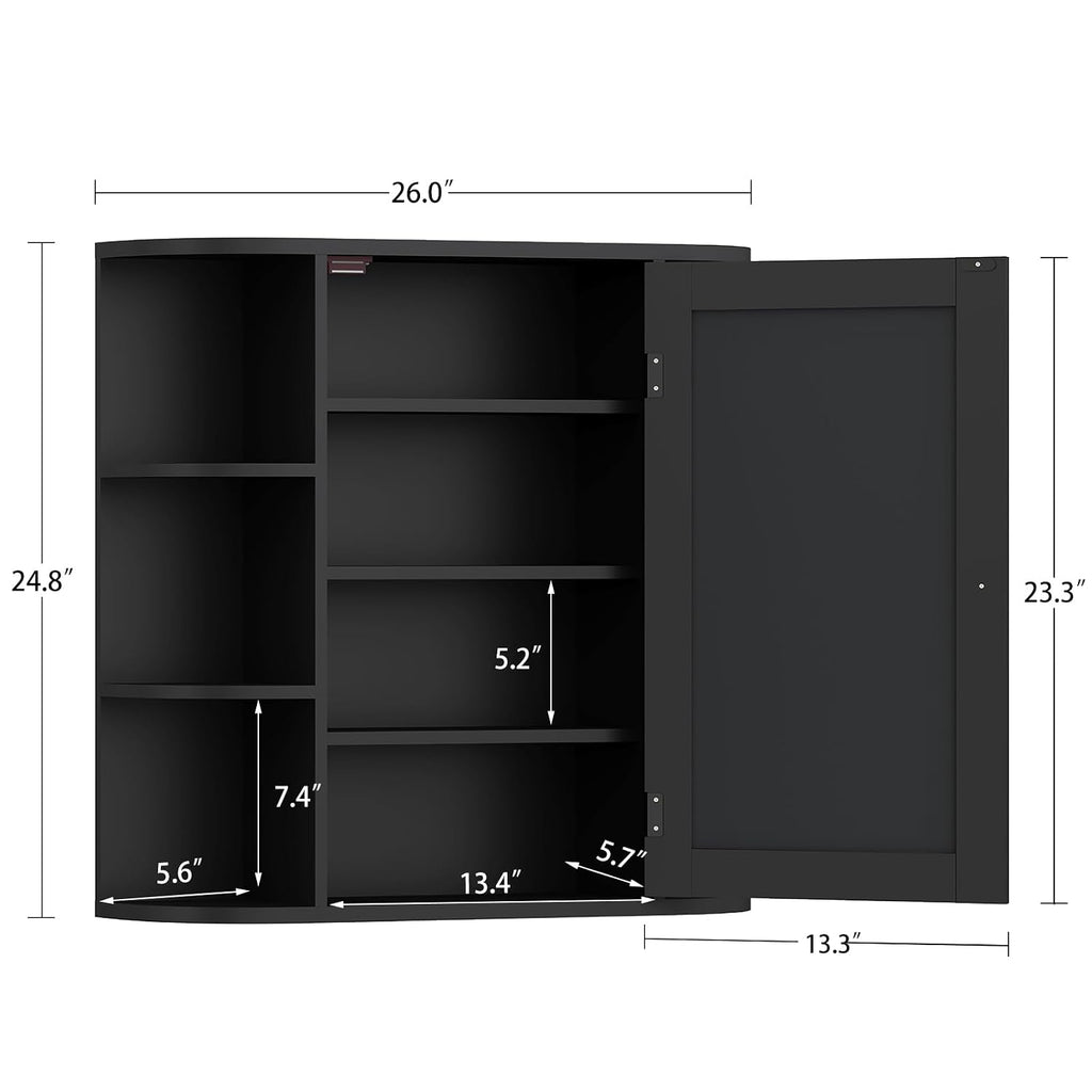 Teenfon Medicine Cabinet Mirror