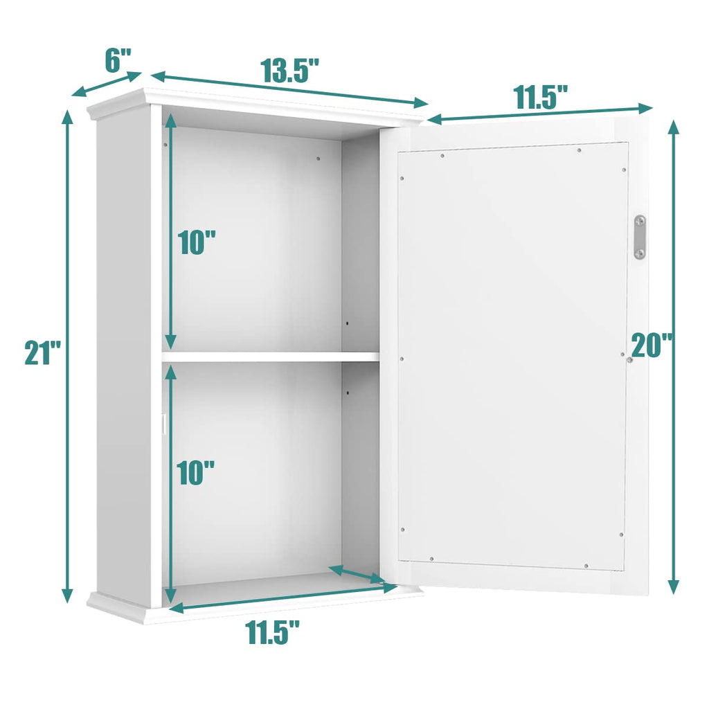 Hysache Medicine Cabinet