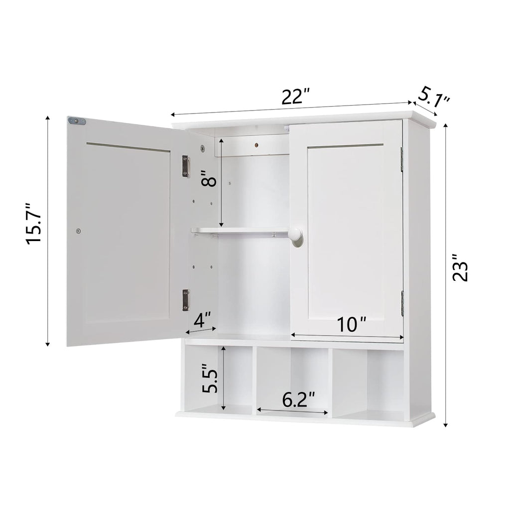 Taohfe Wall Cabinet Shelves,over