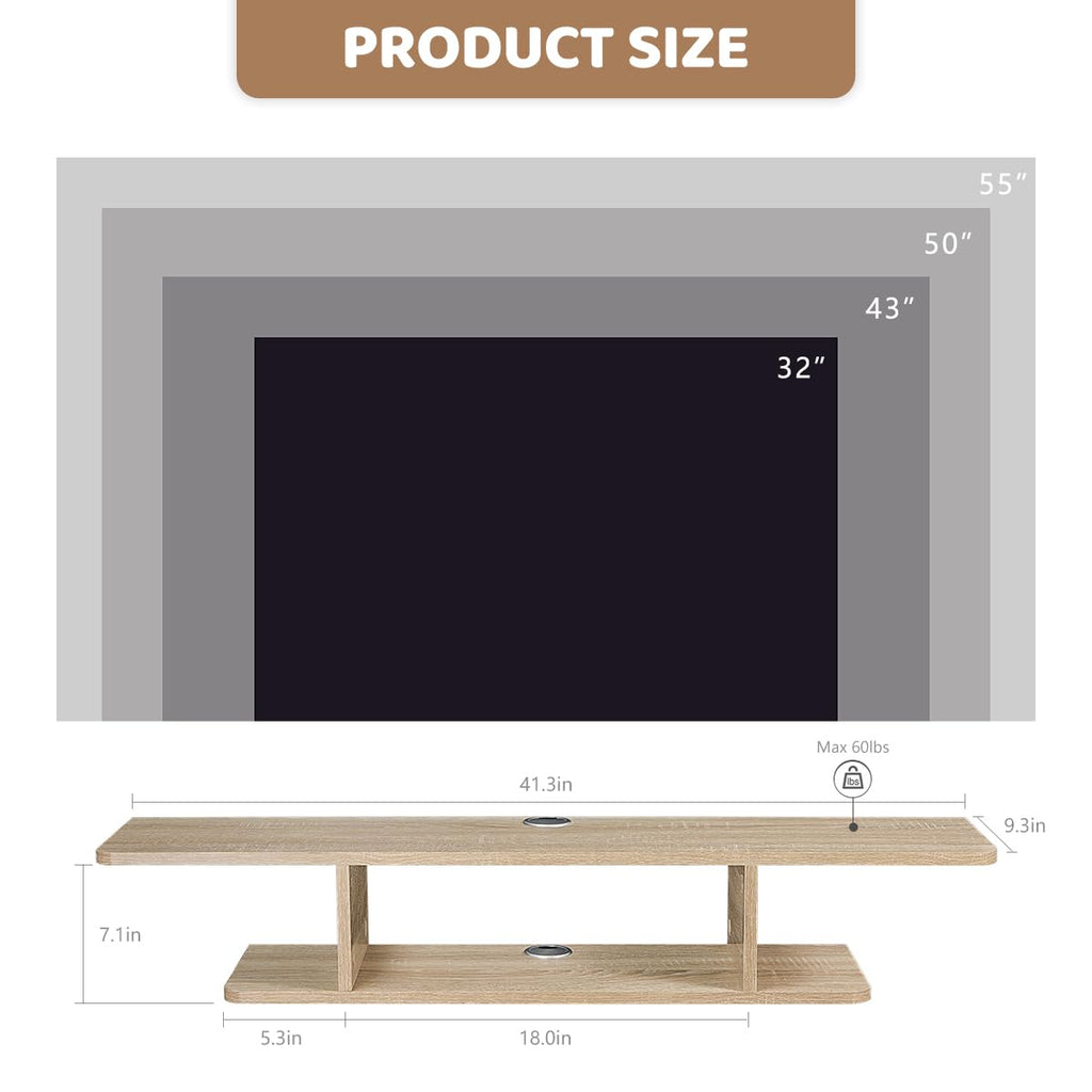 GHC Floating TV Stand