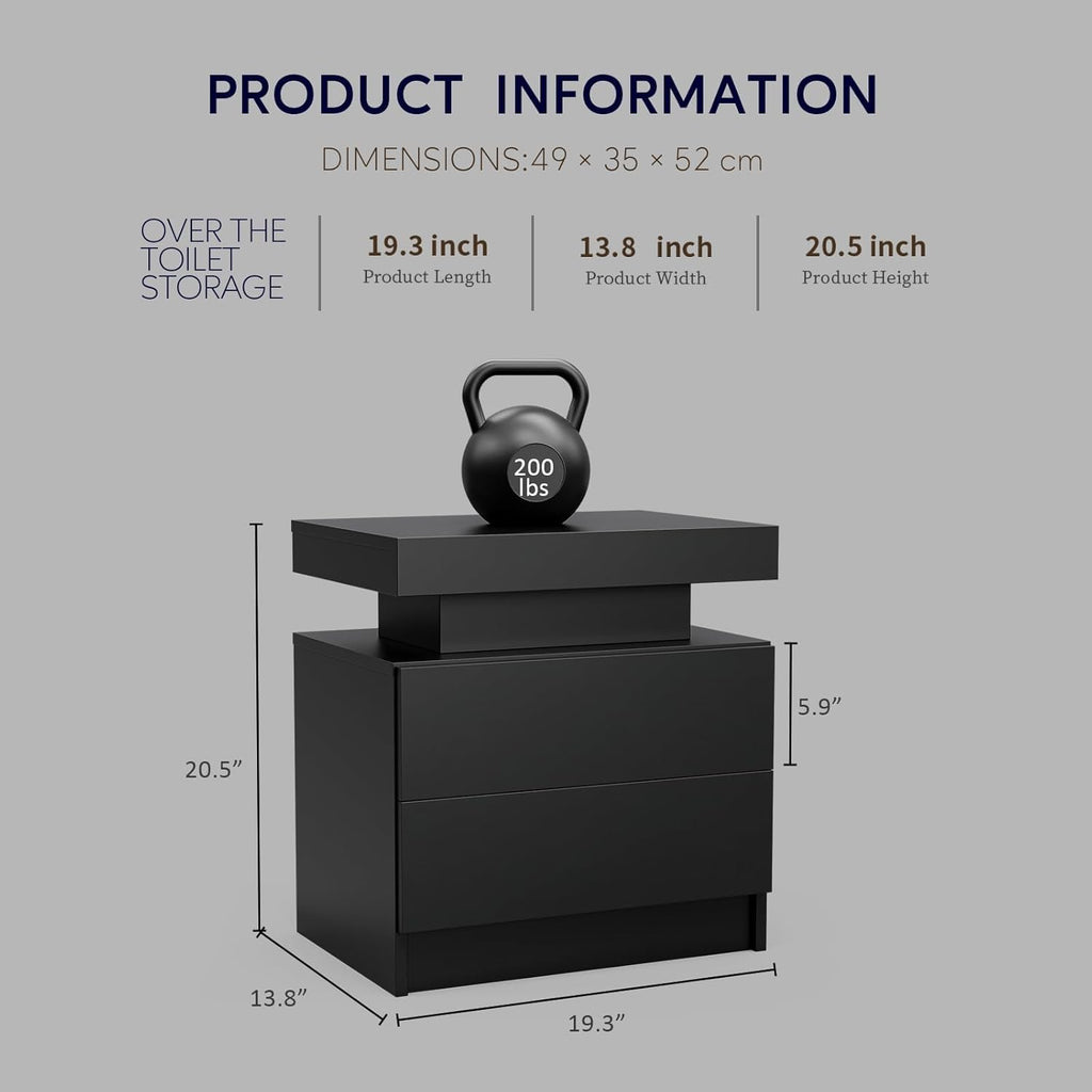Dobleclicli Nightstand Stand