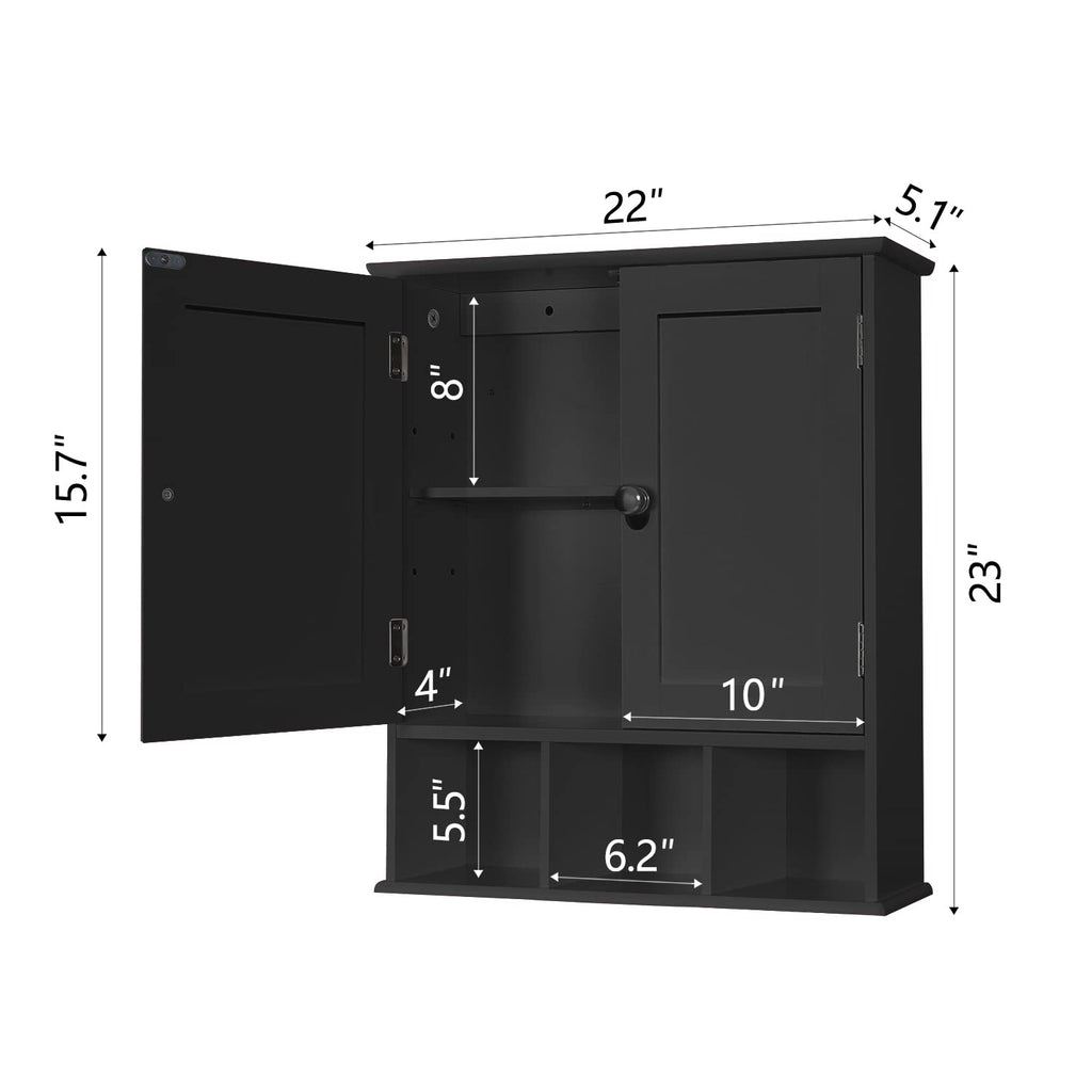 Taohfe Cabinet,bathroom Wall Shelves,over