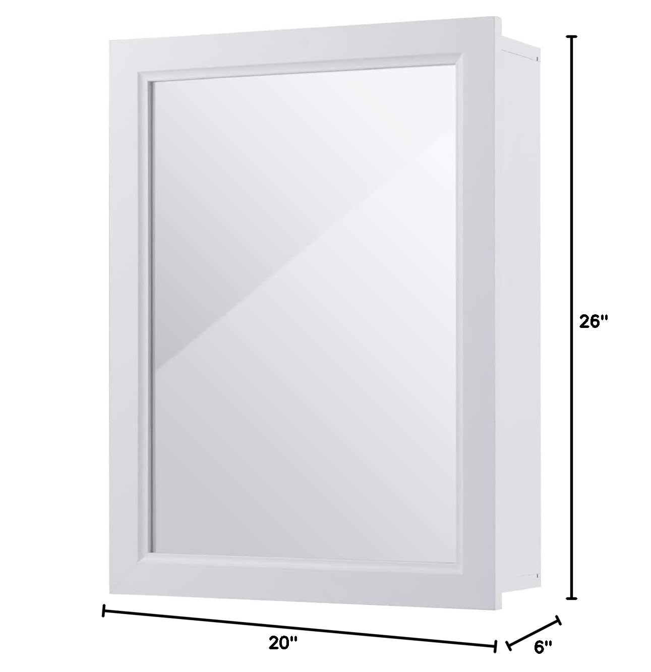 Luarane Medicine Cabinet Mirror