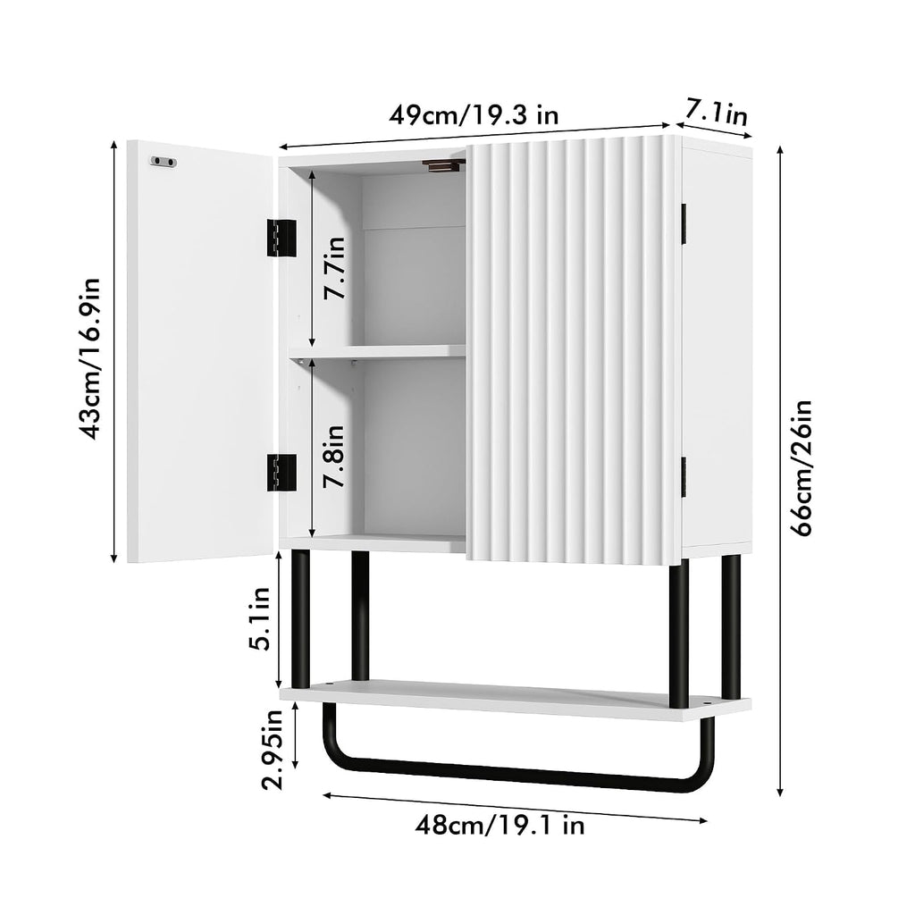 Rustown Wall Cabinet Medicine