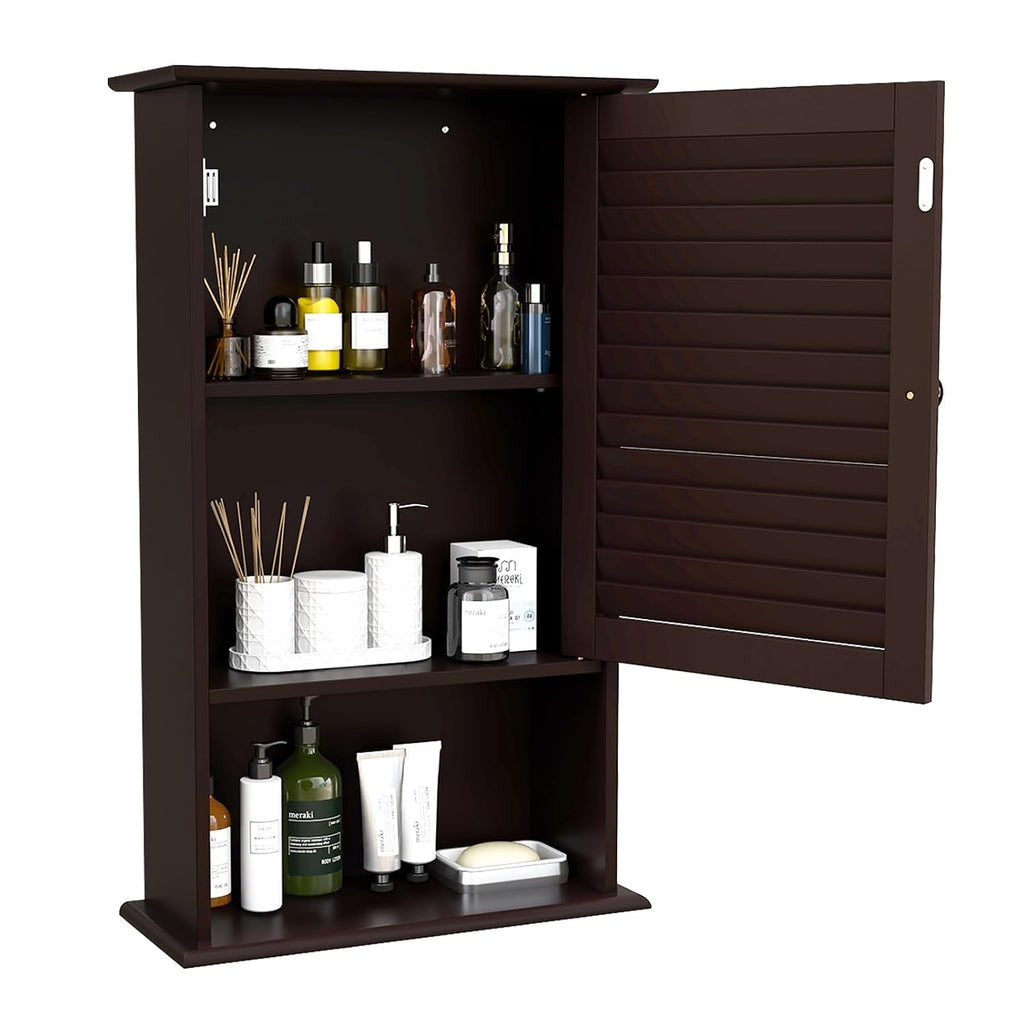 Costway Wall Cabinet W/single