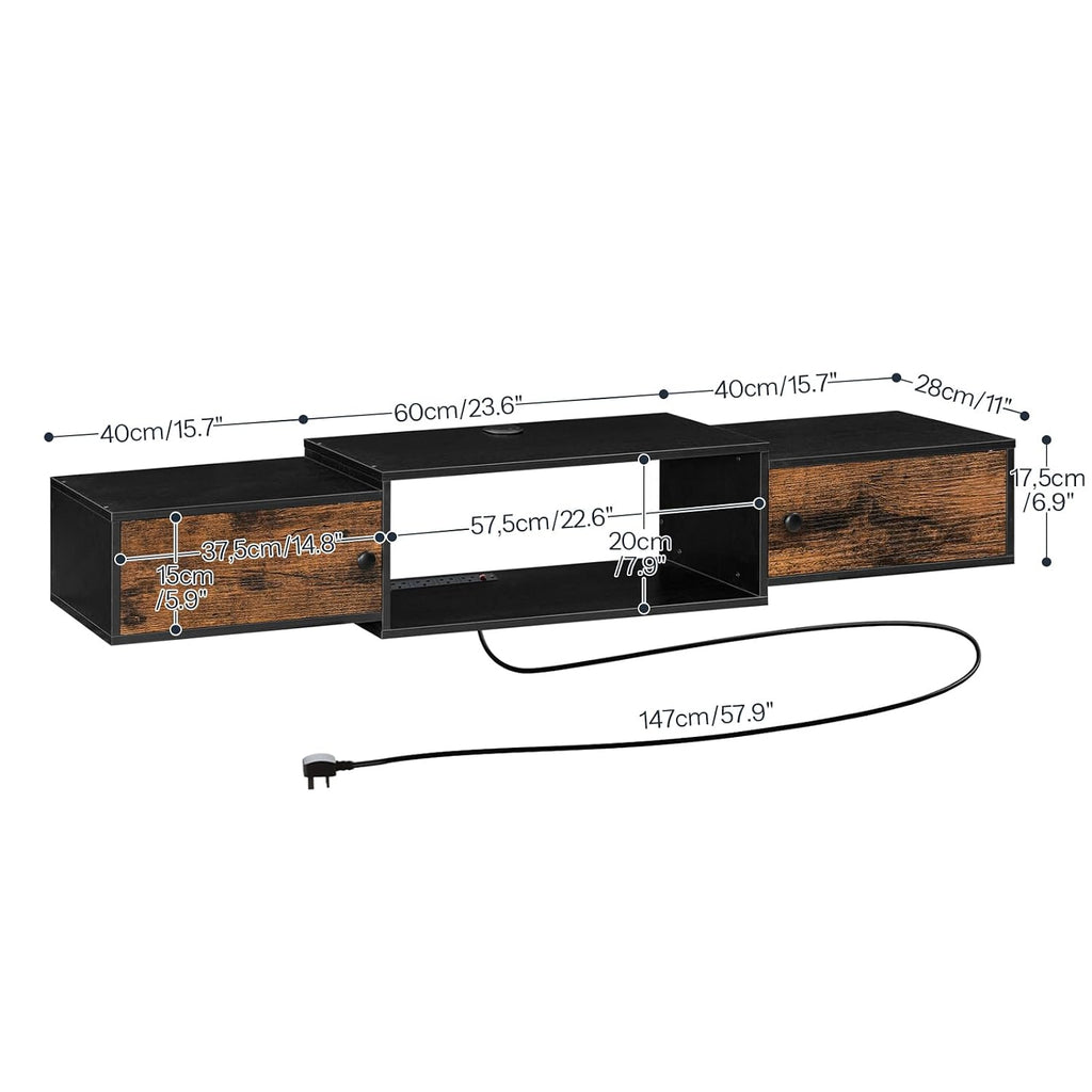 Floating TV Stand Wall