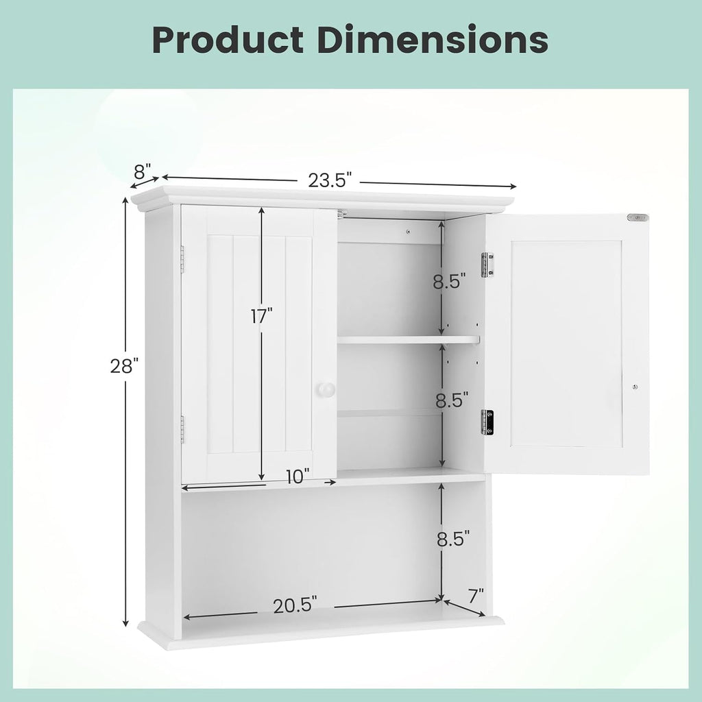 Giantex Cabinet Wall Mounted