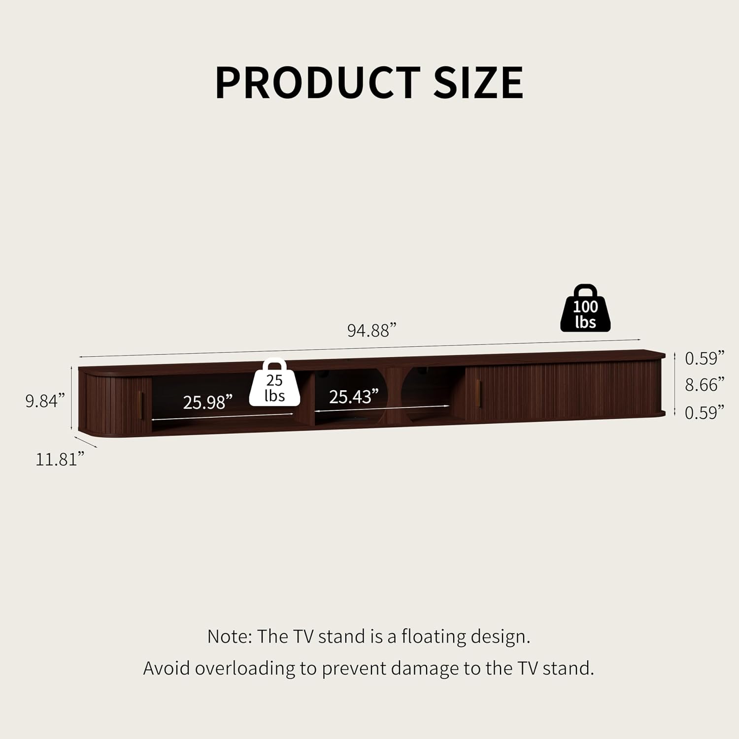 DHH Floating TV Stand
