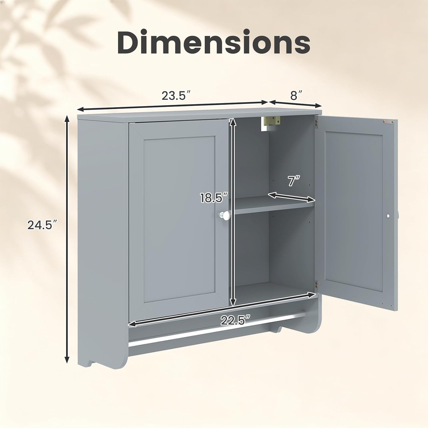 Giantex Cabinet Wall Mounted