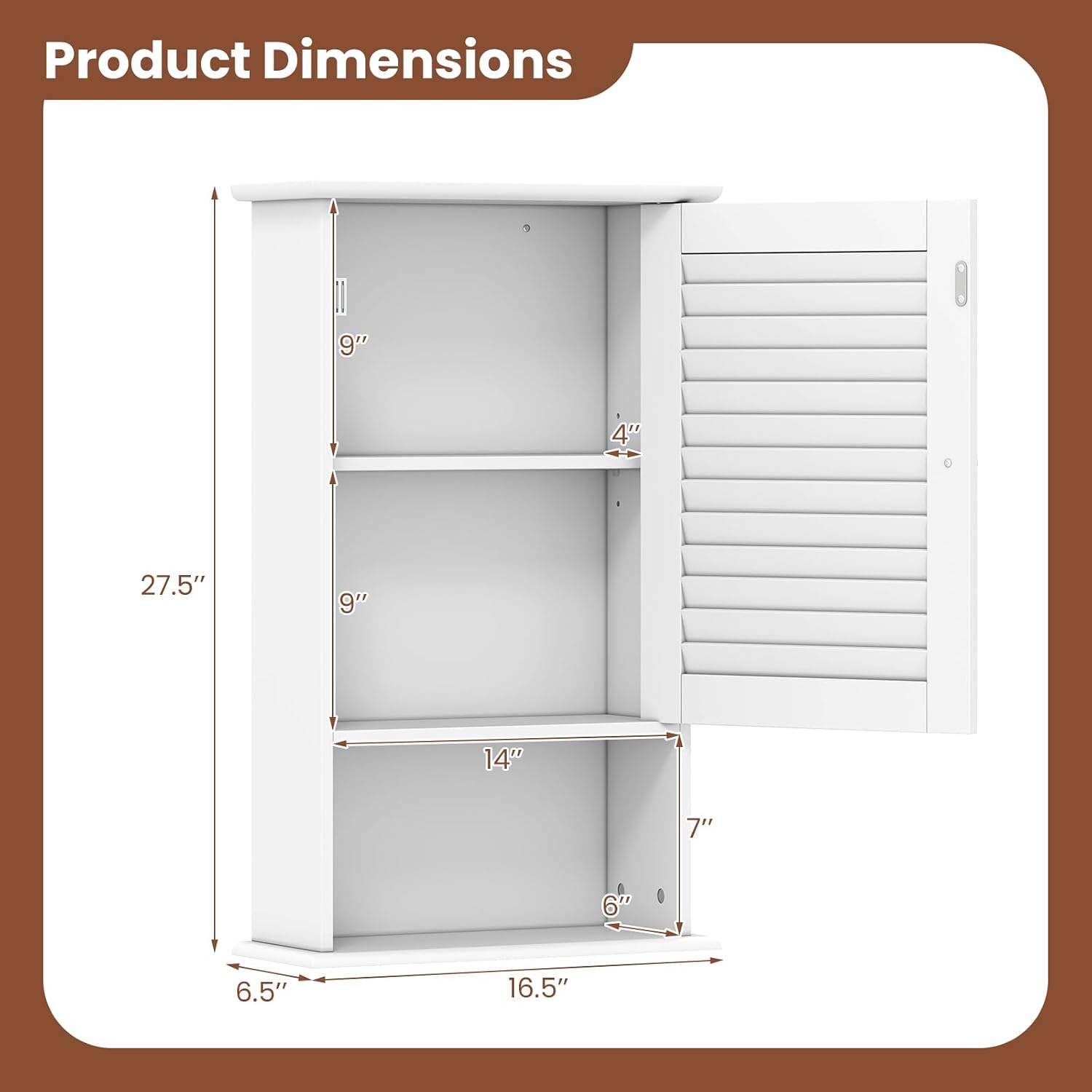 Dortala H Medicine Cabinet