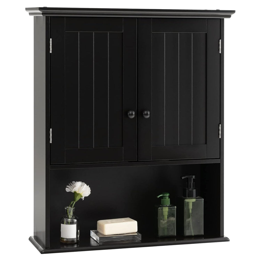 Giantex Espresso Cabinet Wall