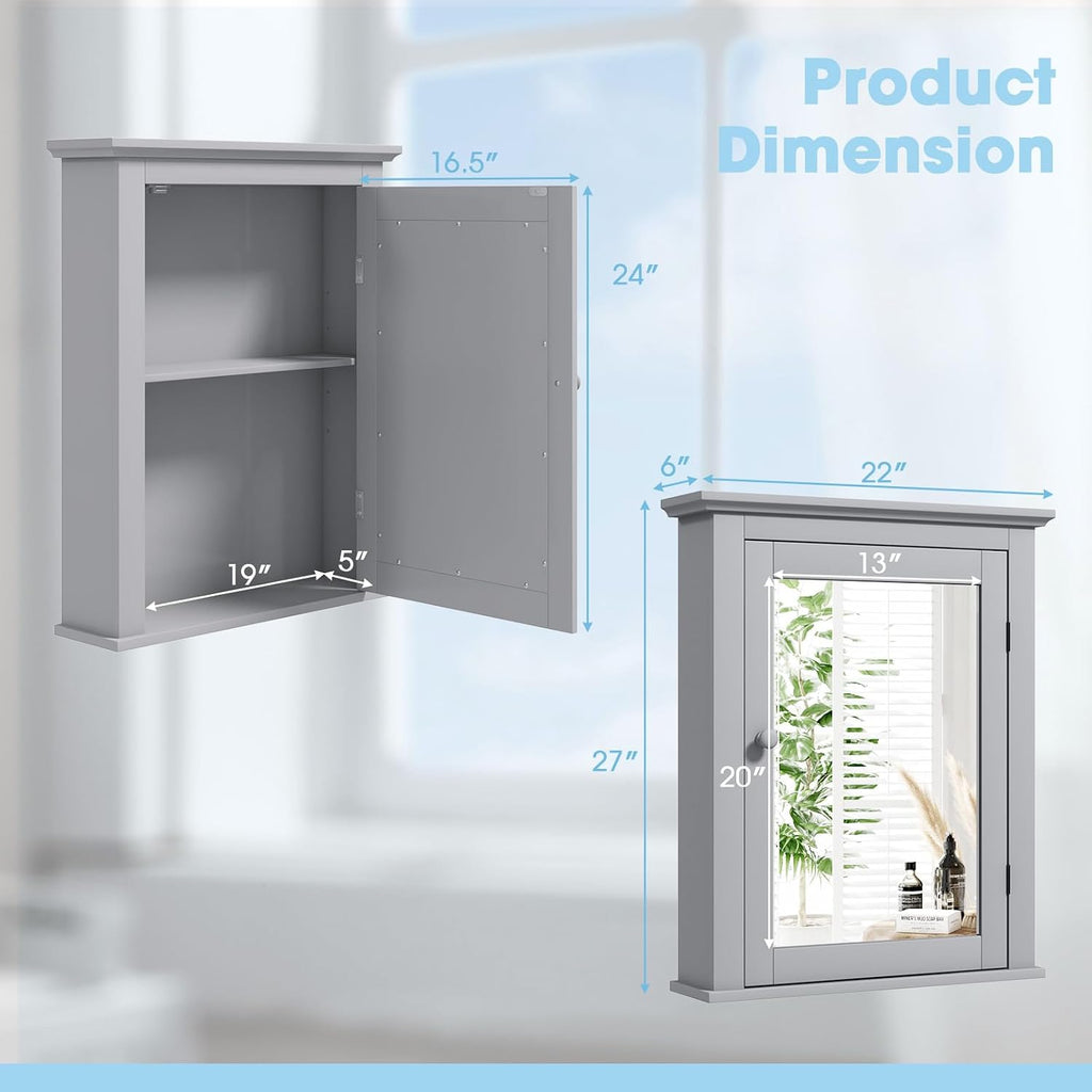 Safeplus Medicine Cabinet Mirror