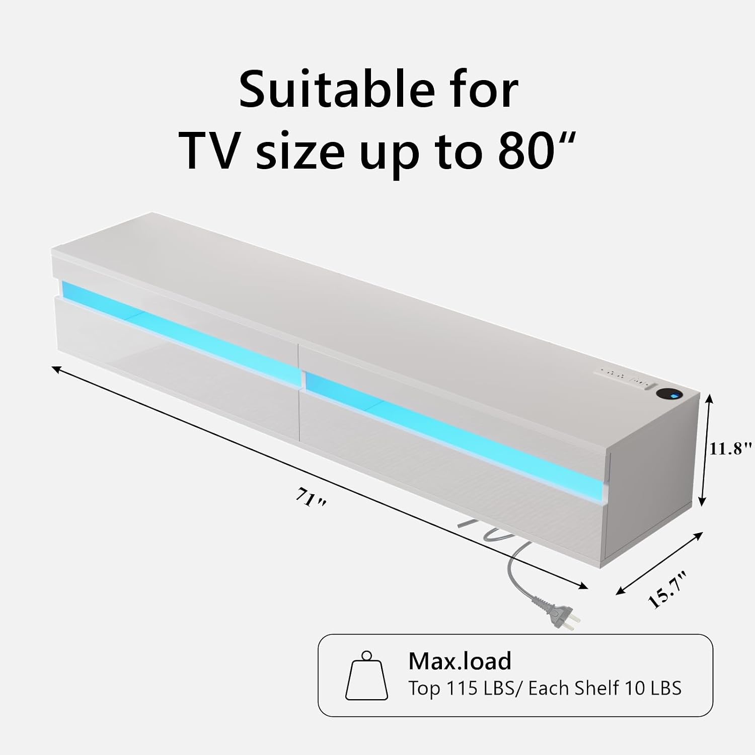 Antista Solid Floating TV