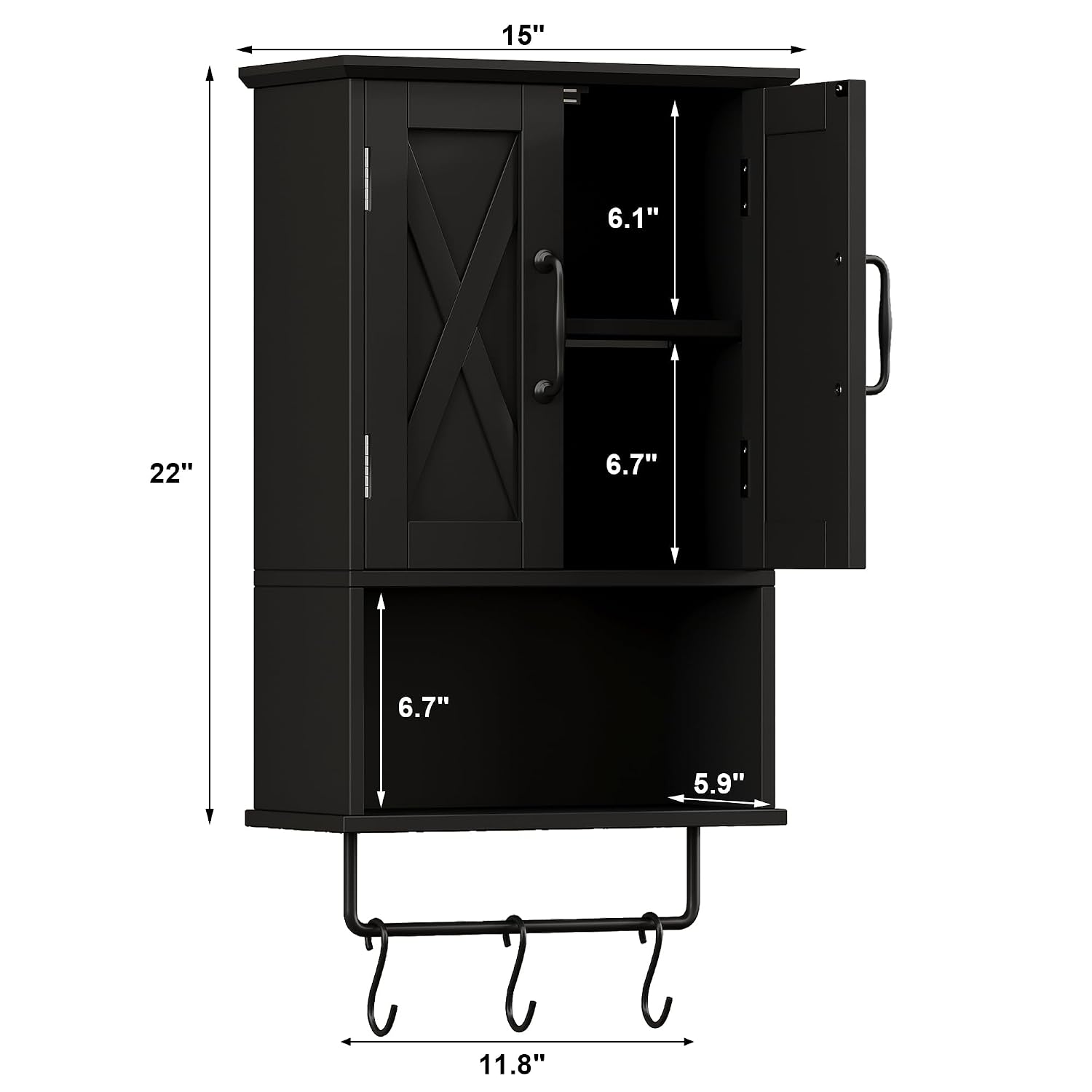 Medicine Cabinet Wall Towel