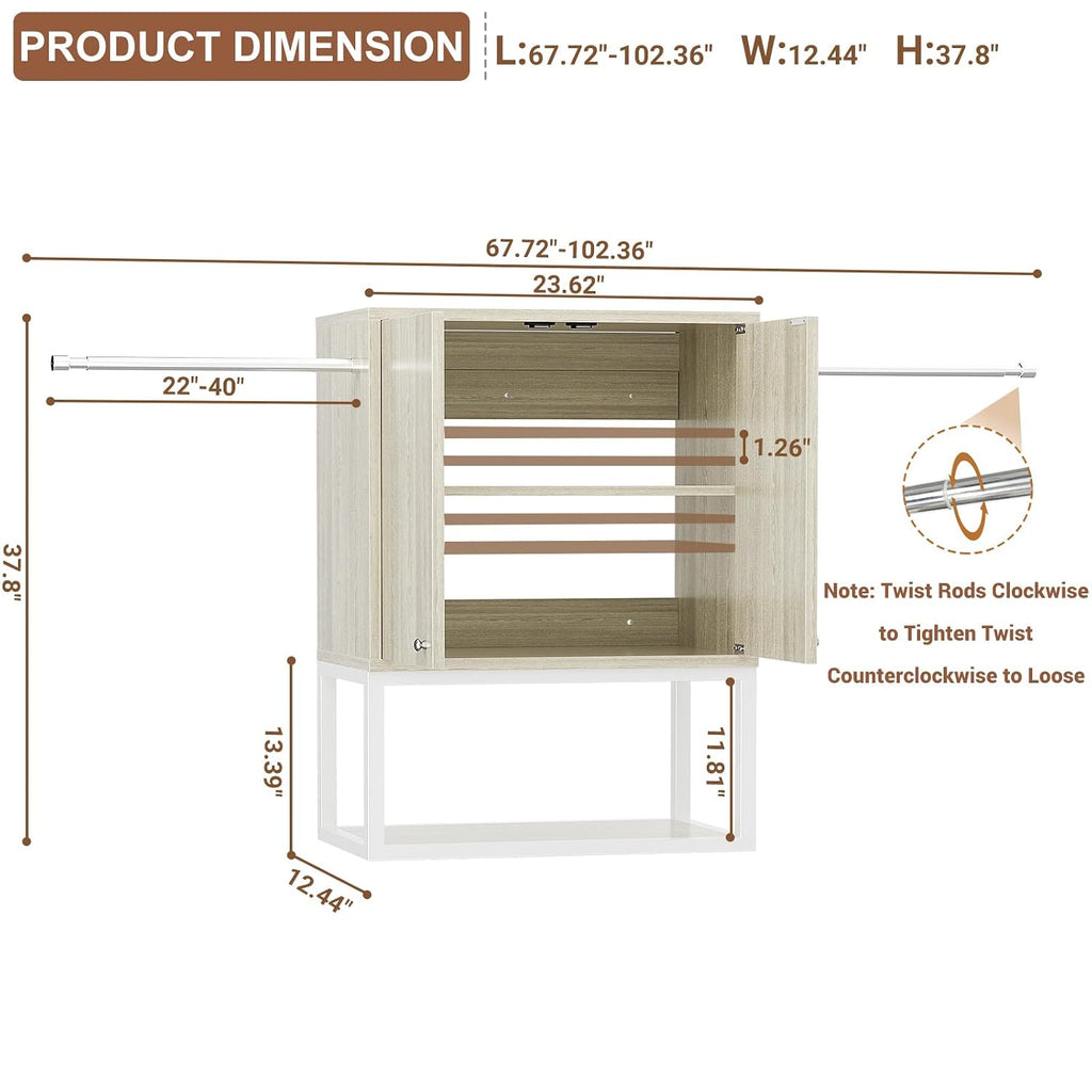 Homieasy Cabinet Laundry Medicine