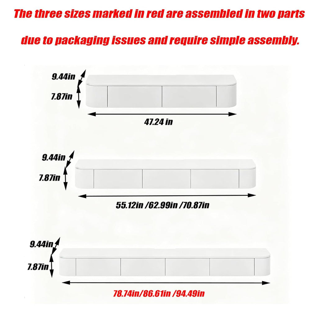Zaqiming Floating TV Stand