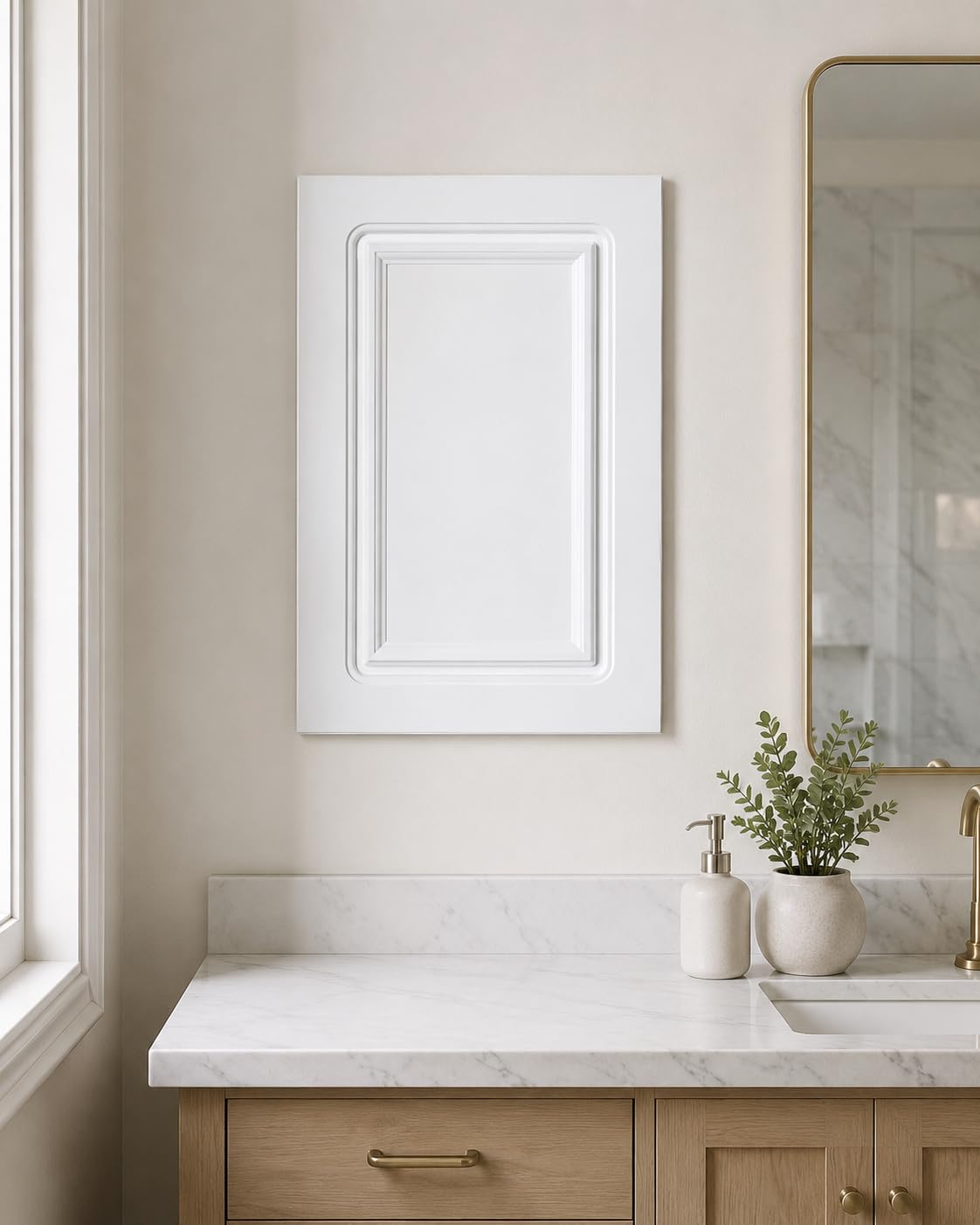 Mirrors Recessed MDF Panel