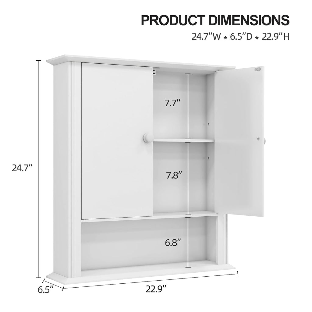 Uyihome Wall Mounted Medicine