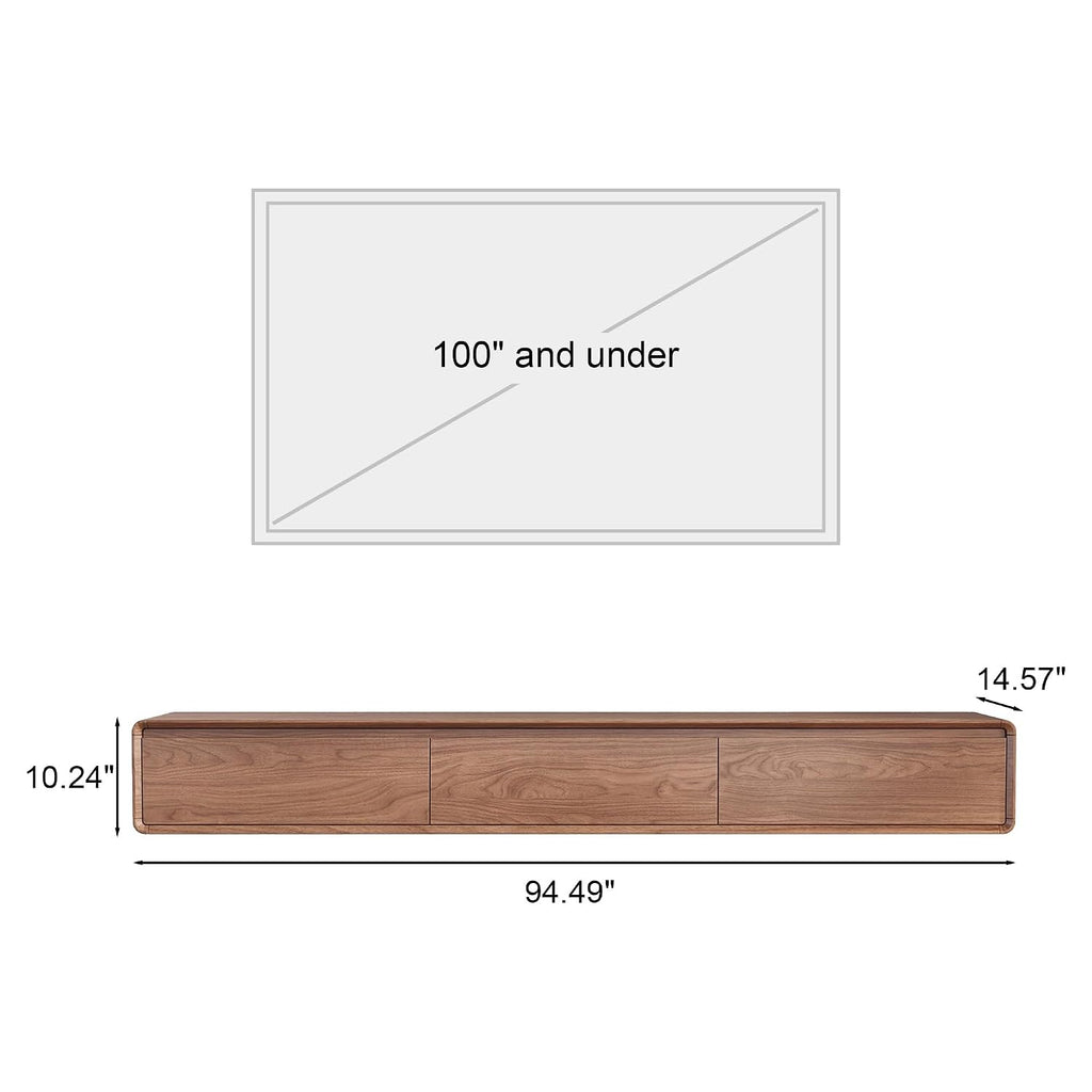 Floating TV Stand Wall