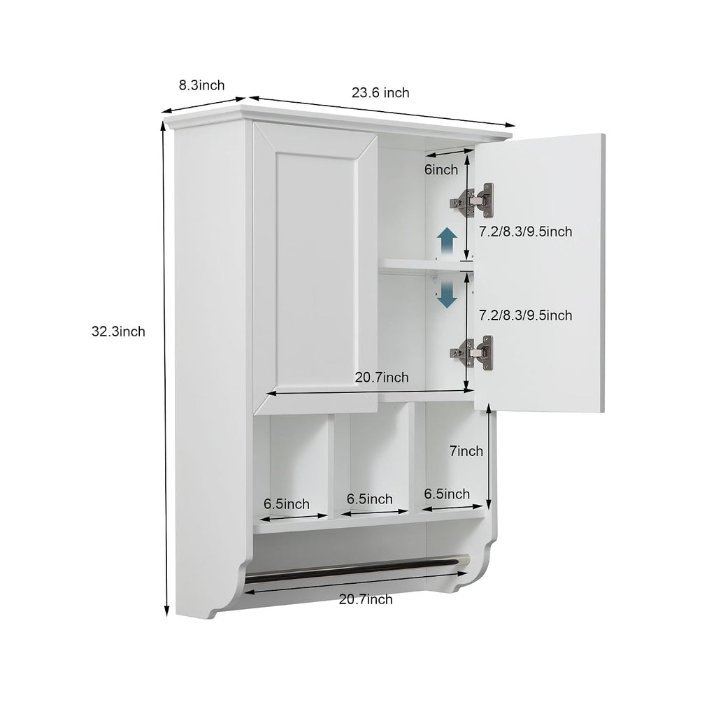 Vanirror Wall Cabinet Towel