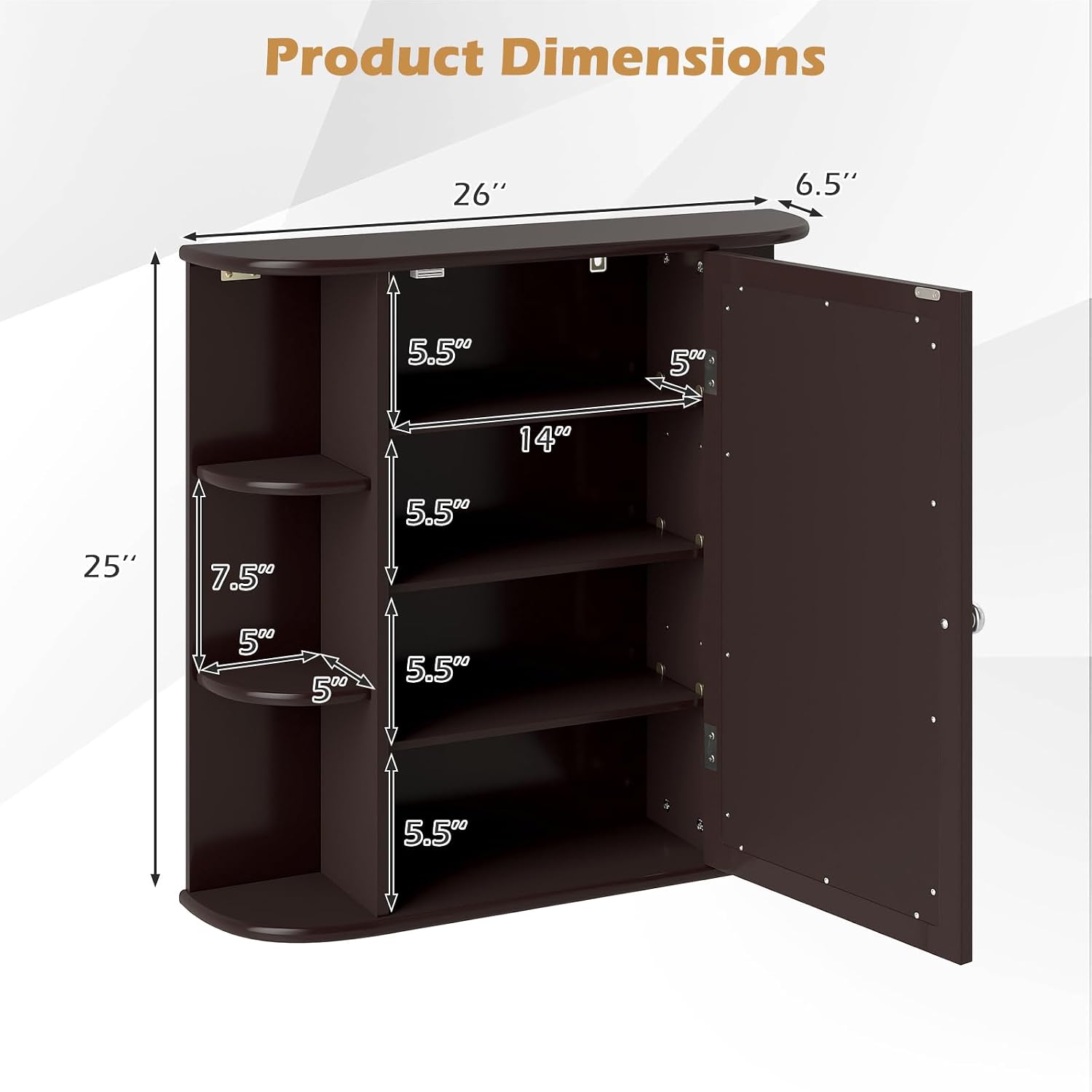 Wall Cabinet Mirror Medicine