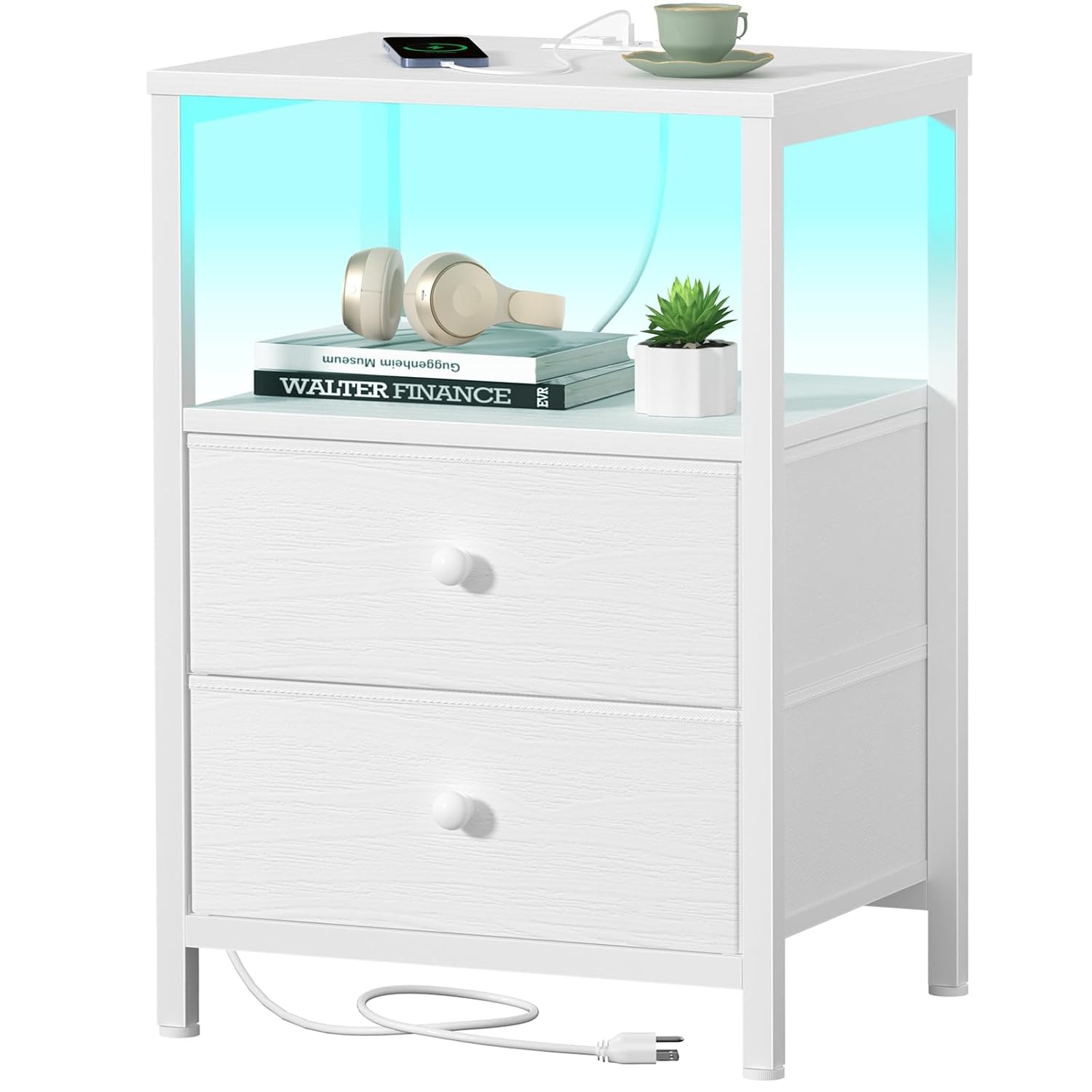 Boluo Nightstand Stand Bedside