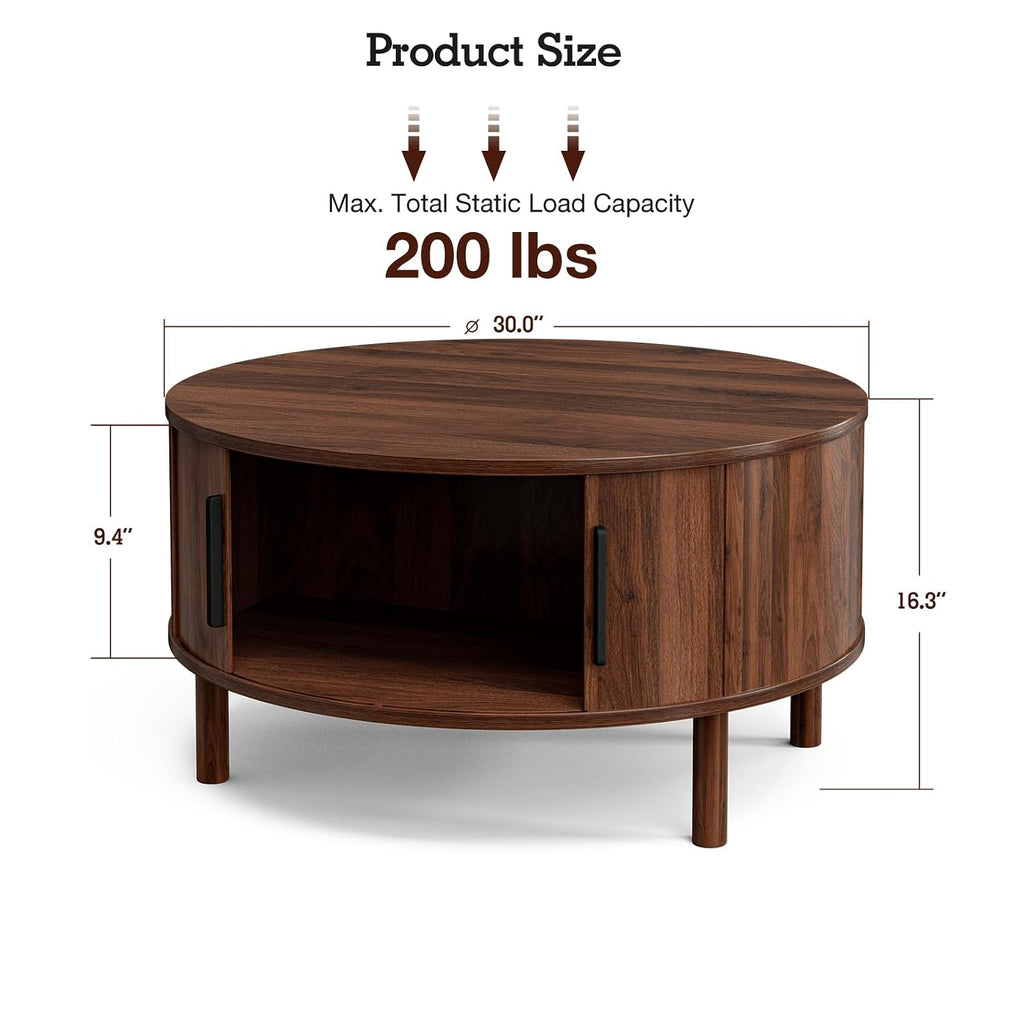 Coffee Table Sliding Mid-century