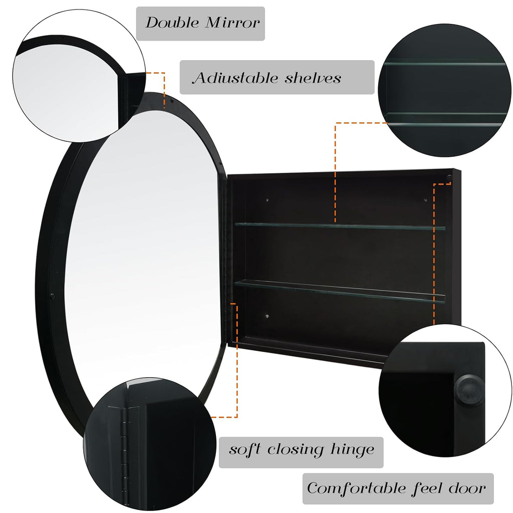 Foamyko Medicine Cabinet Circular