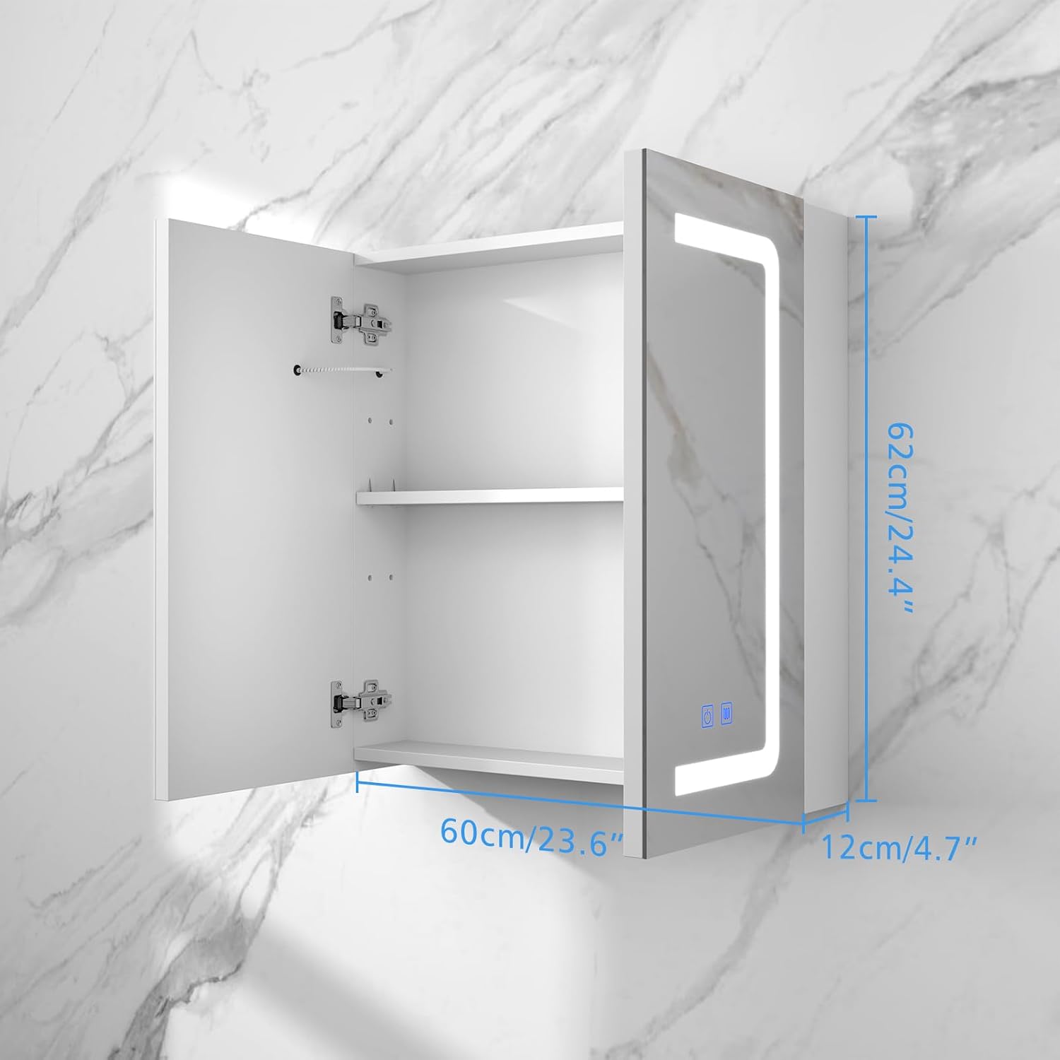 Lalahoo Medicine Cabinet Mirror
