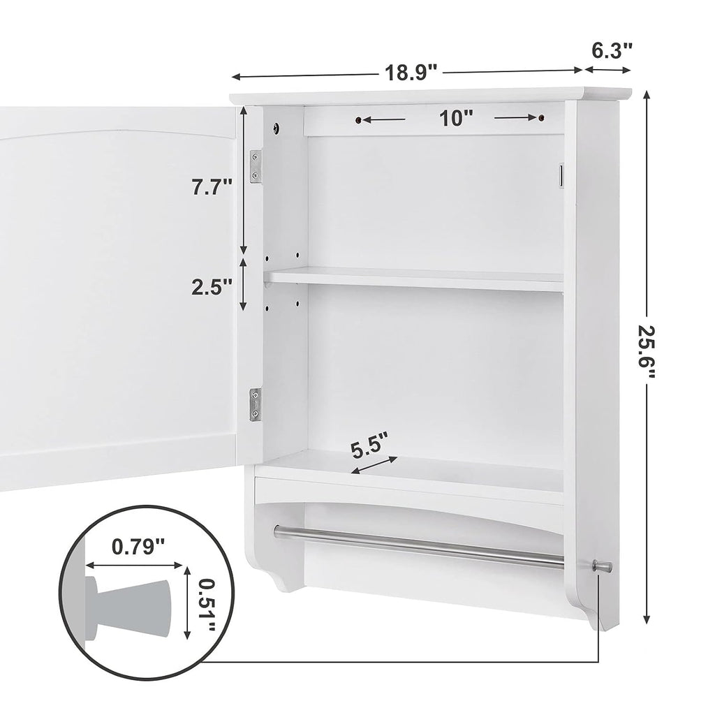 Wall Cabinet Hanging Rod