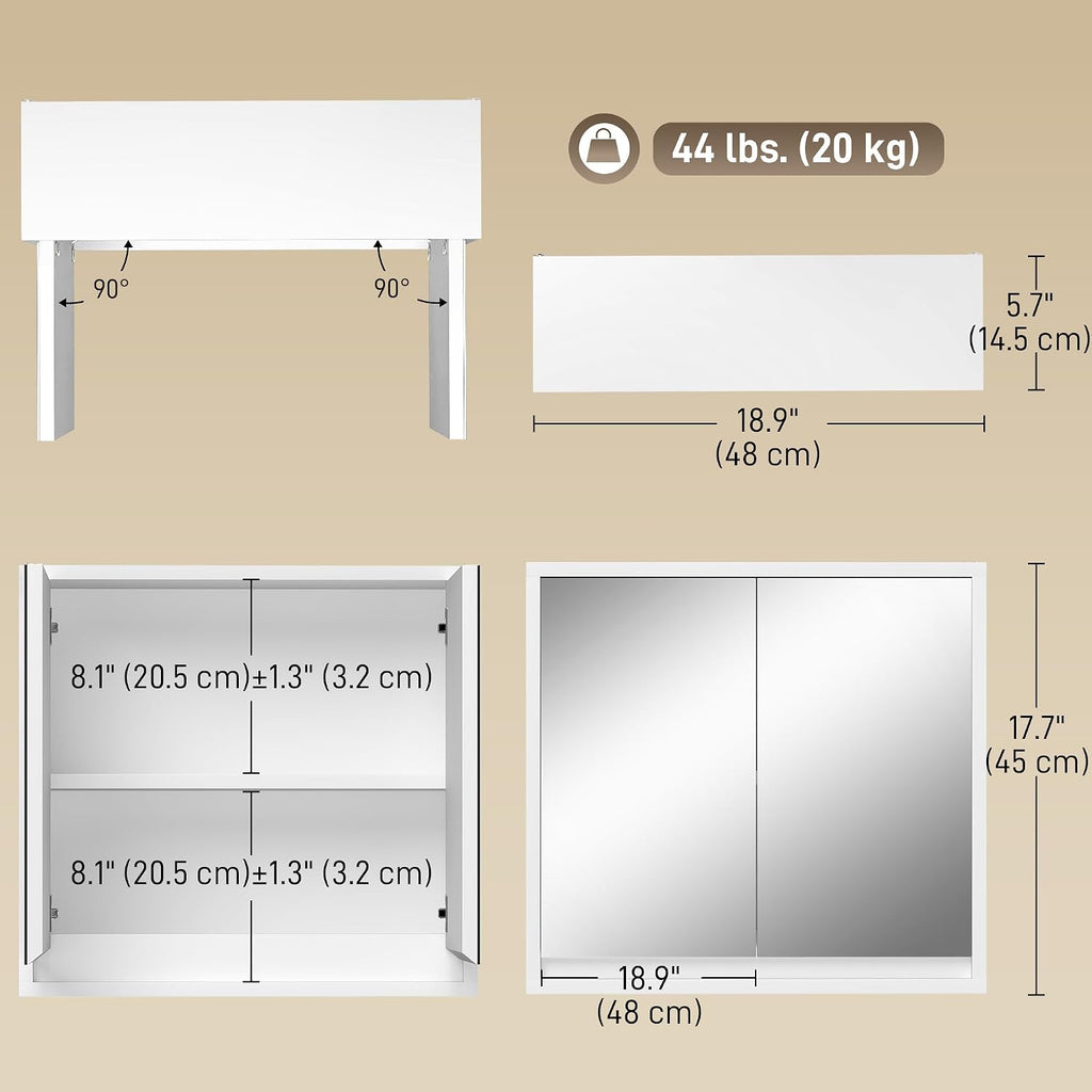 Medicine Cabinet Mirror Wall