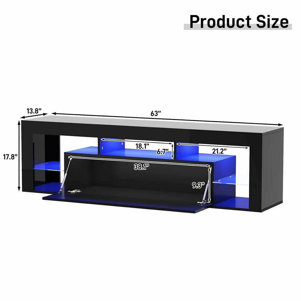 Chartustriable Floating Gloss TV
