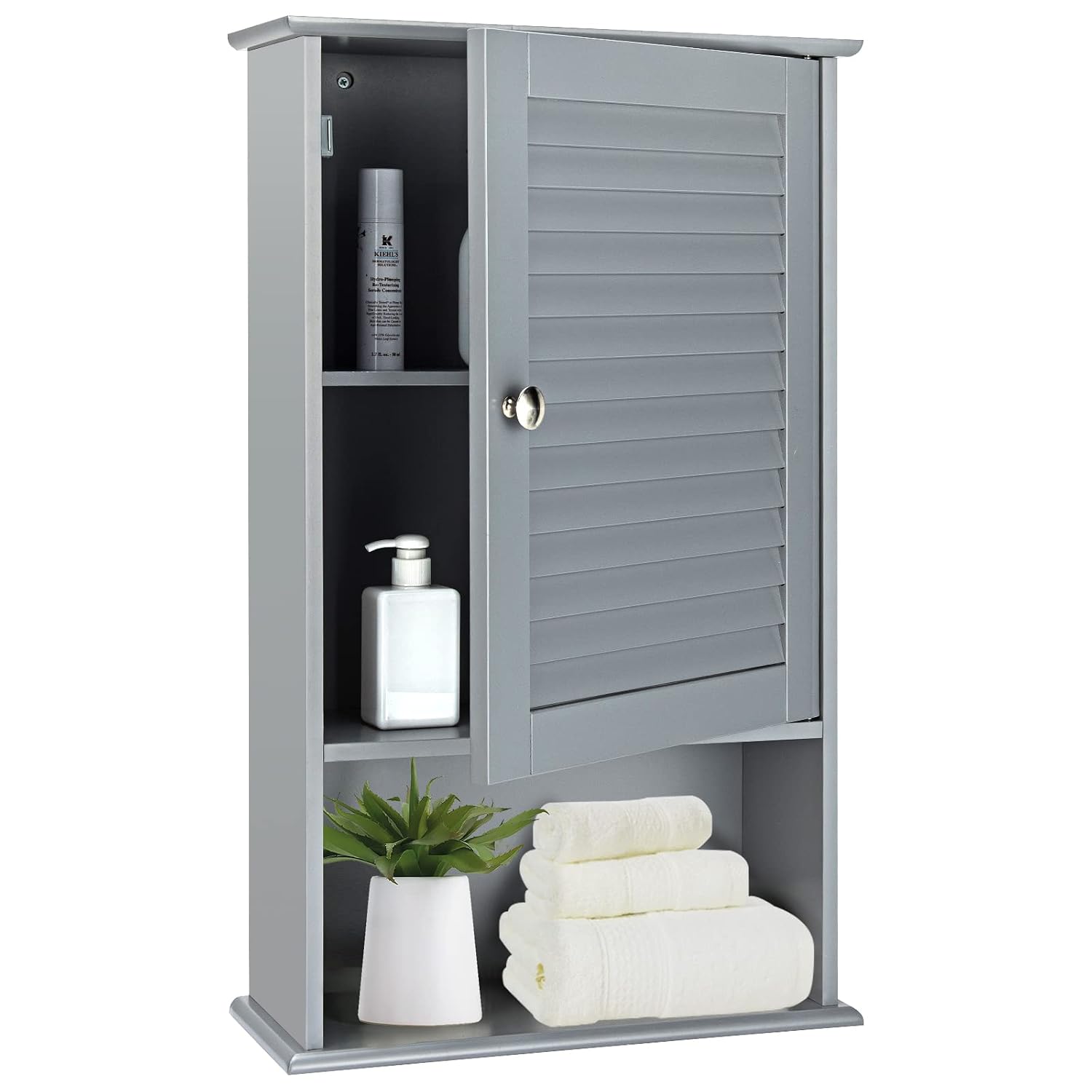 Costway Wall Cabinet Cupboard
