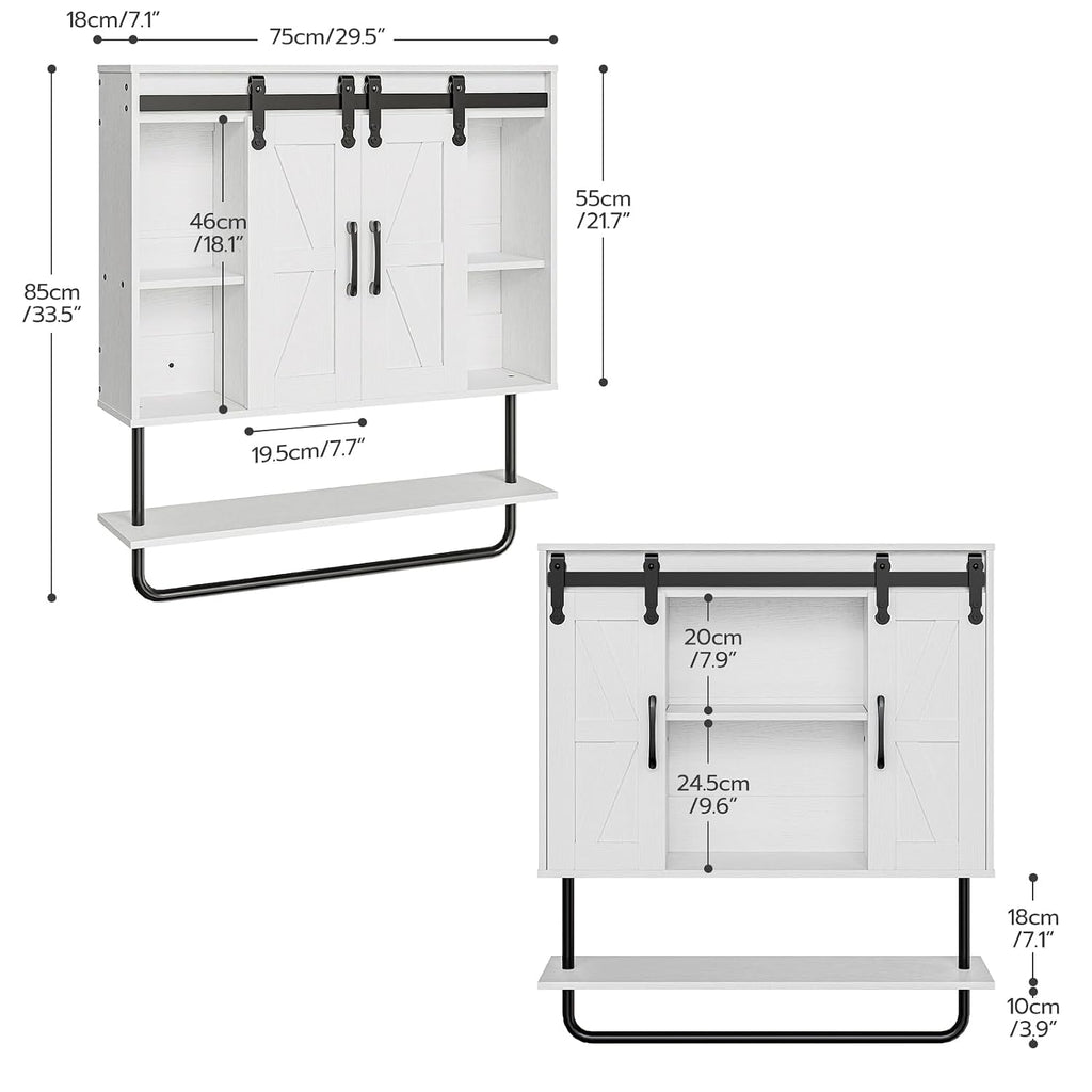 Wall Cabinet Medicine Sliding