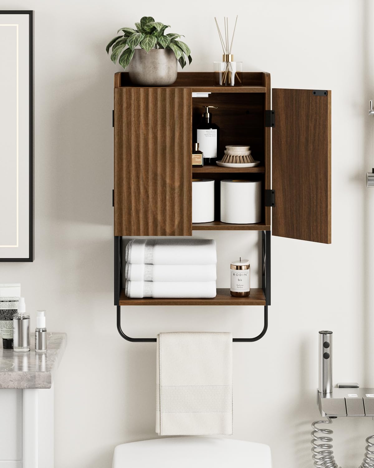 Medicine Cabinet Wall Towel