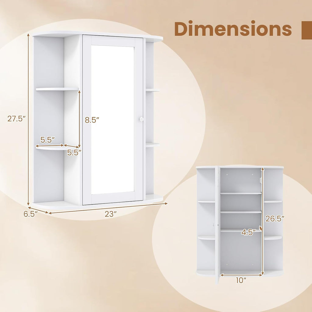 Dortala Medicine Cabinet Wall