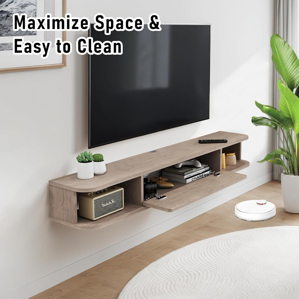 Tucktect Floating TV Wall