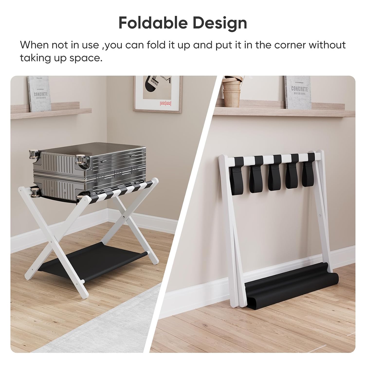 Luggage Rack Suitcase Stand