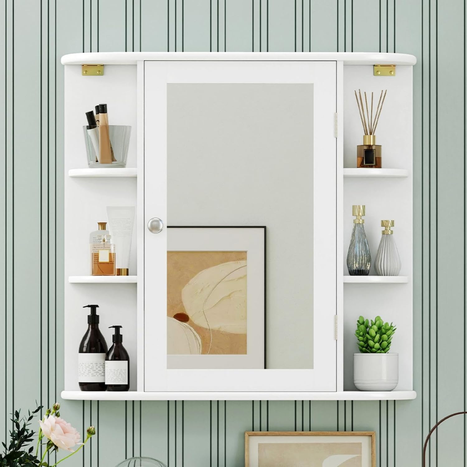 Homgx Medicine Cabinet Wall