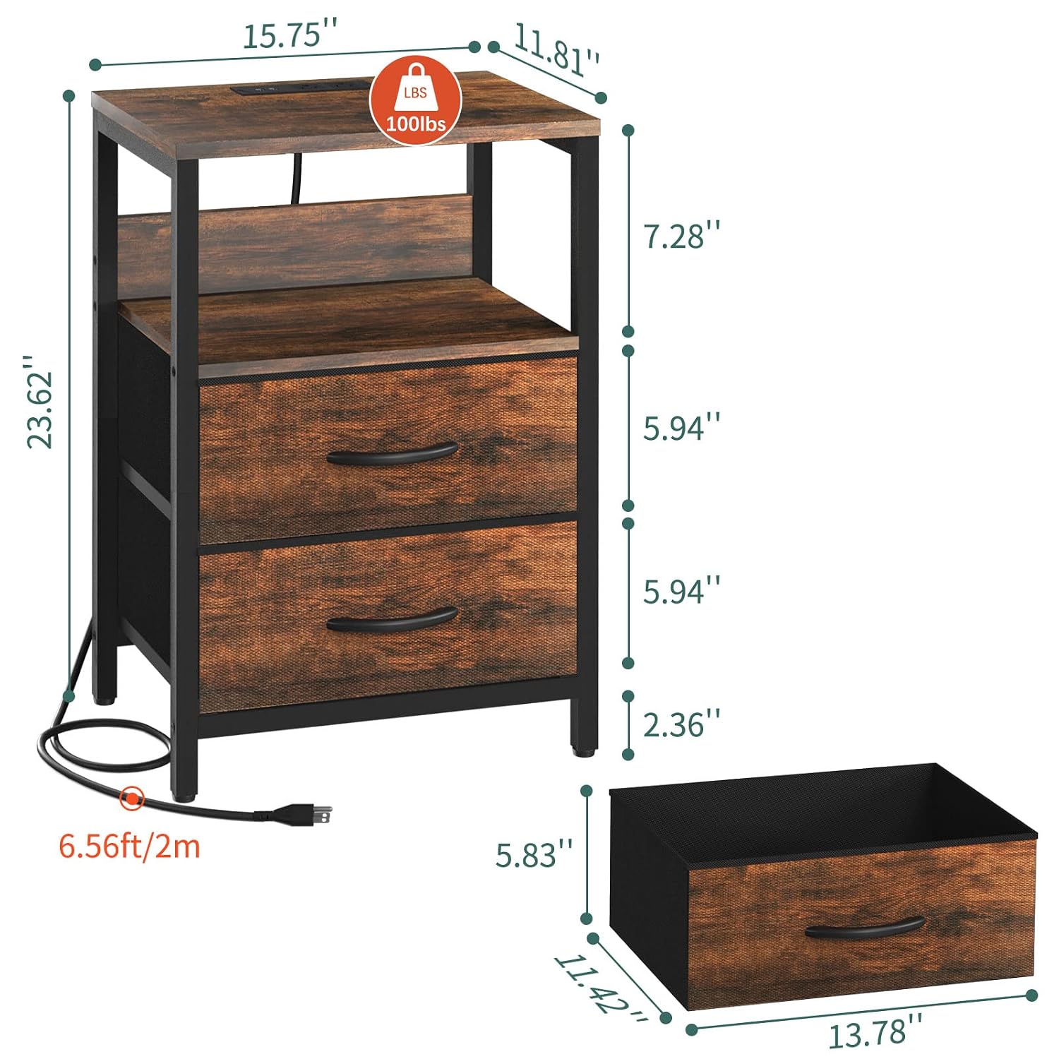 Yoobure Nightstand Stand Bedrooms
