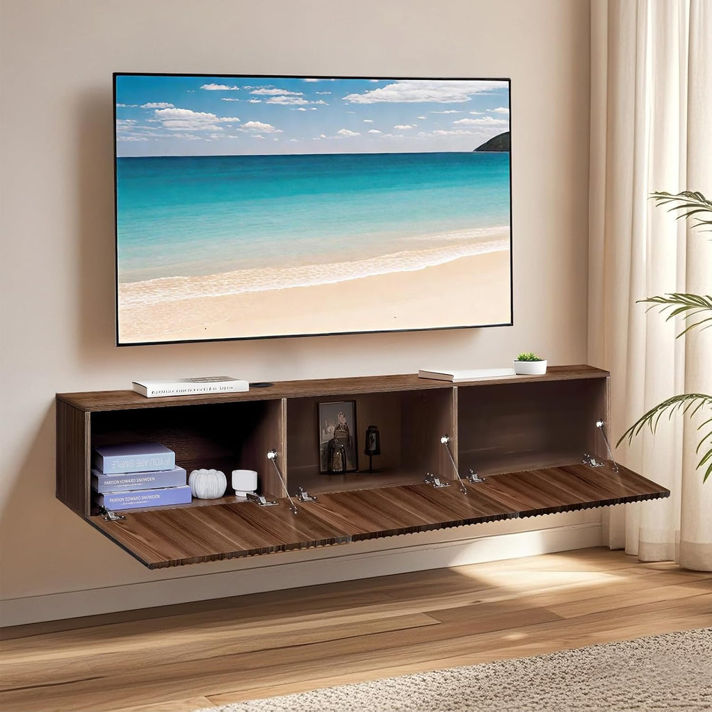 Floating TV Stand Wall