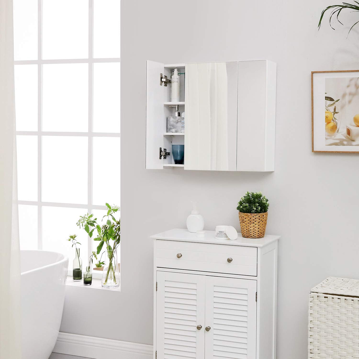 Medicine Cabinet Mirror Wall