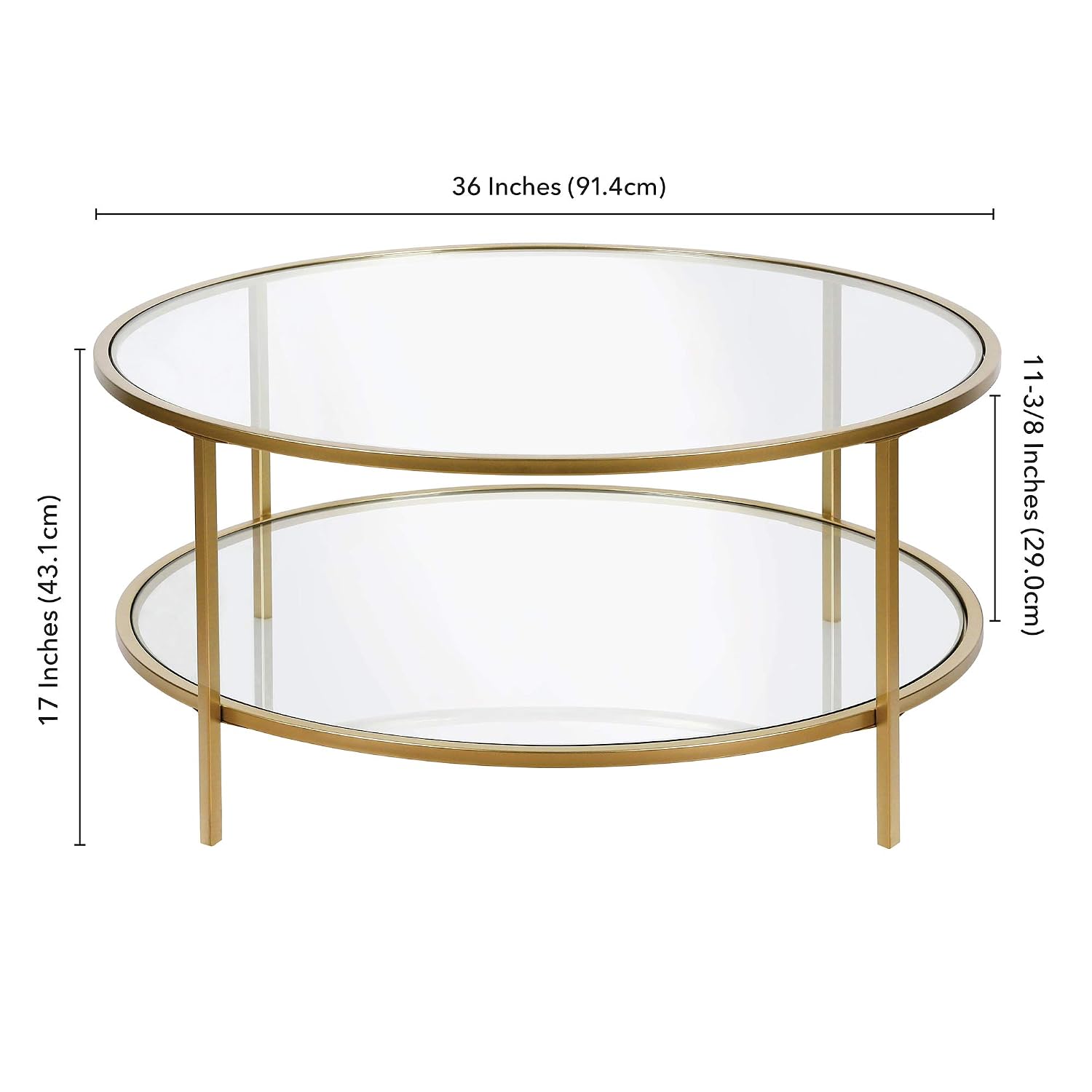 Henn&hart Coffee Table Top