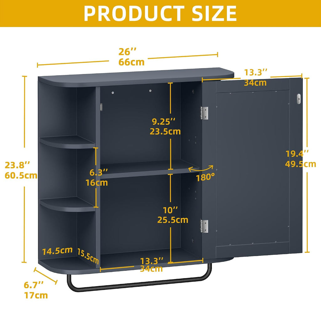 Yitahome Medicine Cabinet Organizer