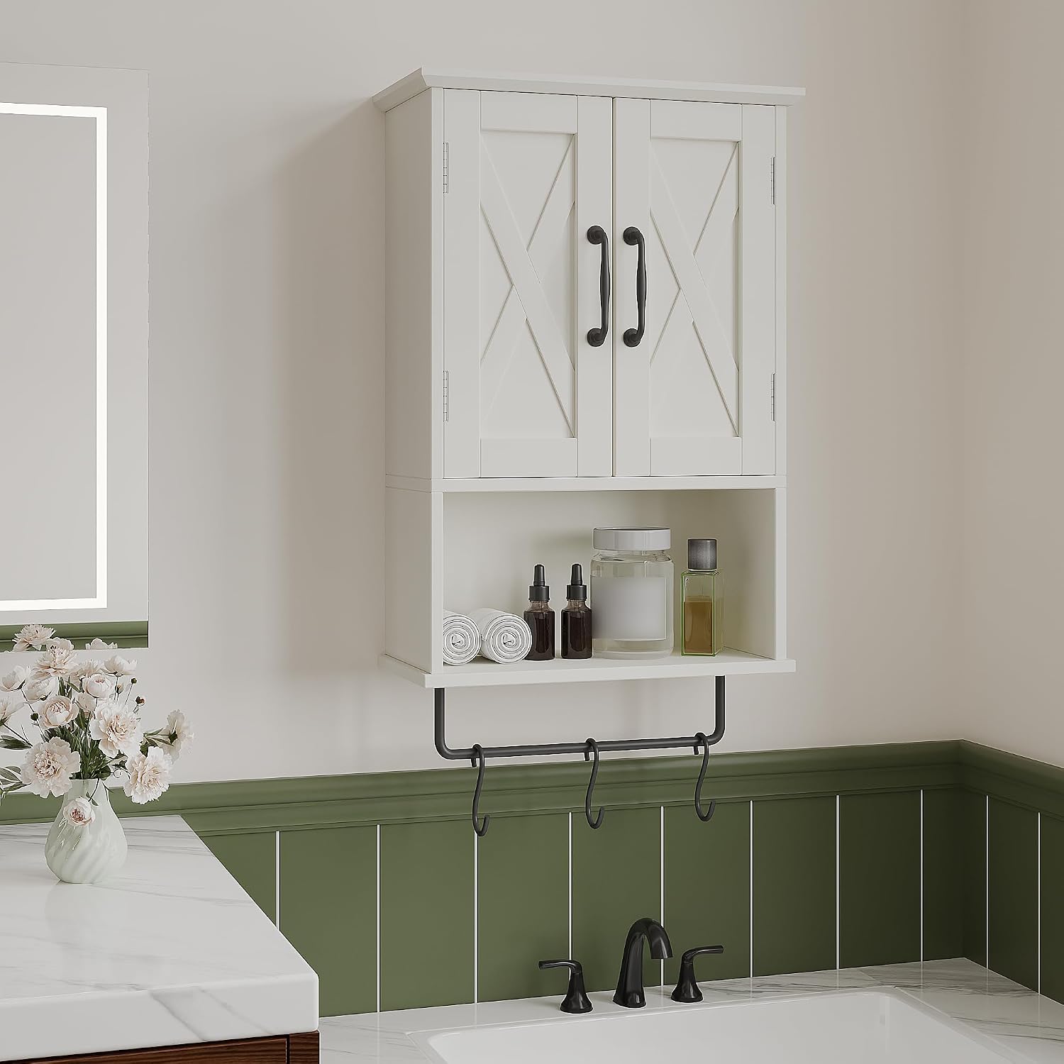 Medicine Cabinet Wall Towel