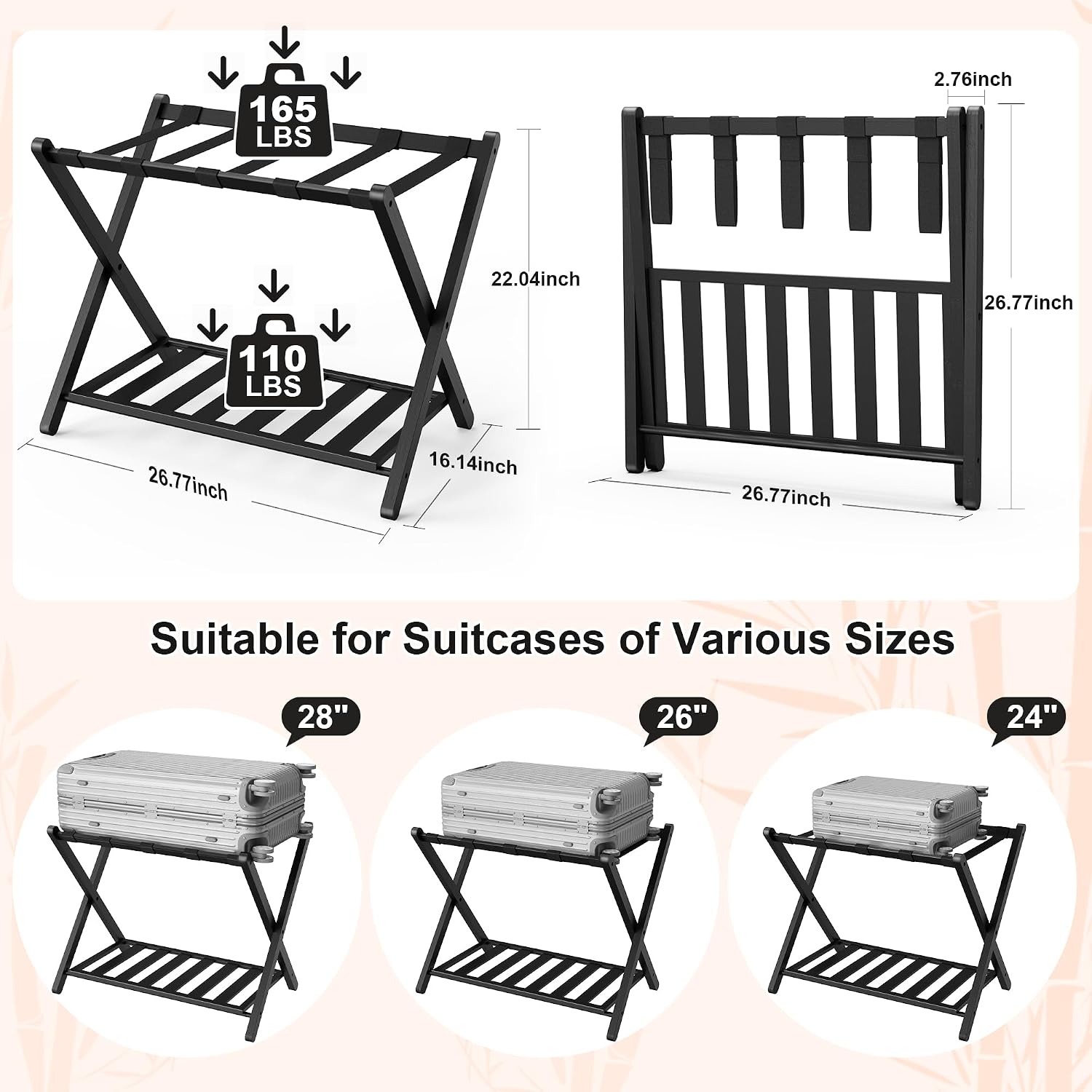 Grow Bou Luggage Rack