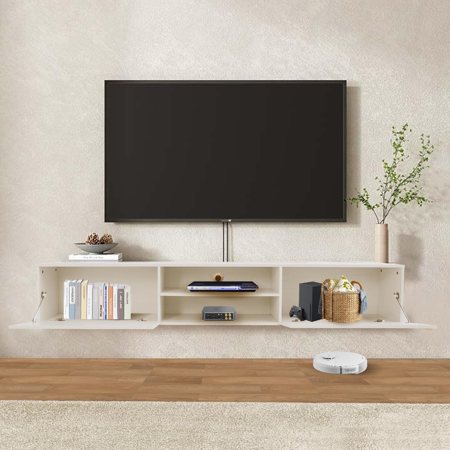 Timsatio Floating TV Stand
